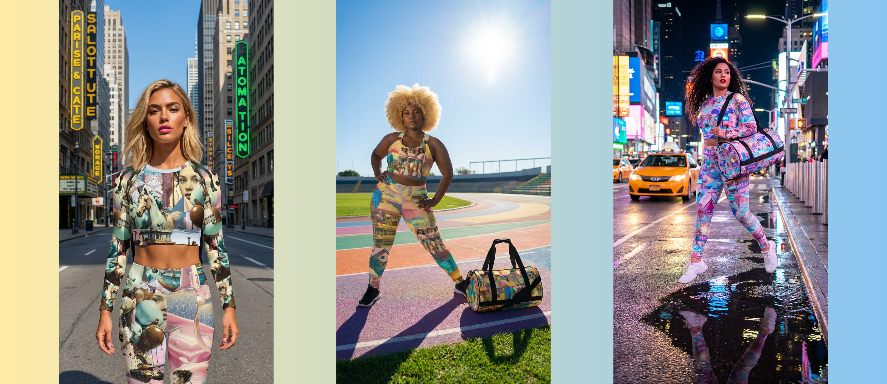 Otto STRTWR Premium Streetwear Sport Crop Tops Leggings Dufflebags Activewear