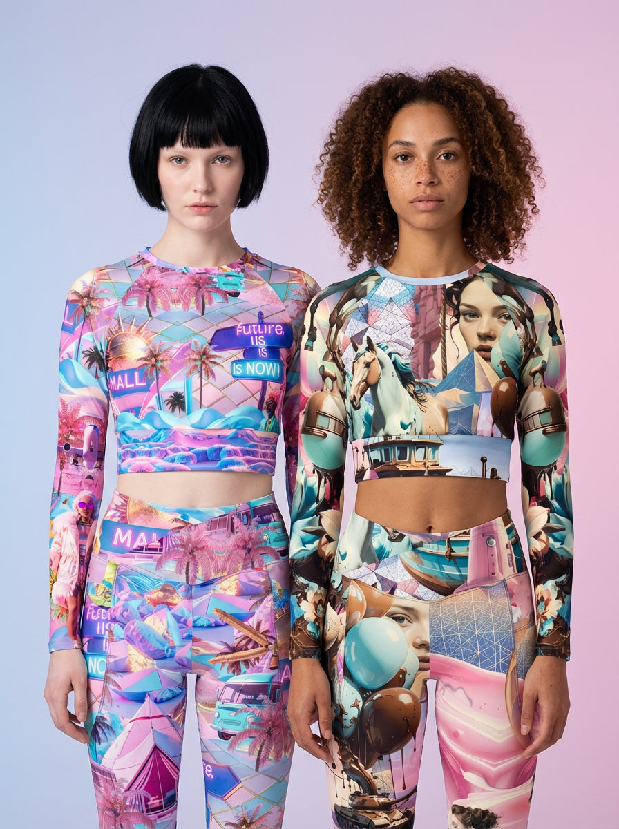 Otto STRTWR I Premium Streetwear Sport Crop Tops und Leggings I Urban Fashion-Kollektion