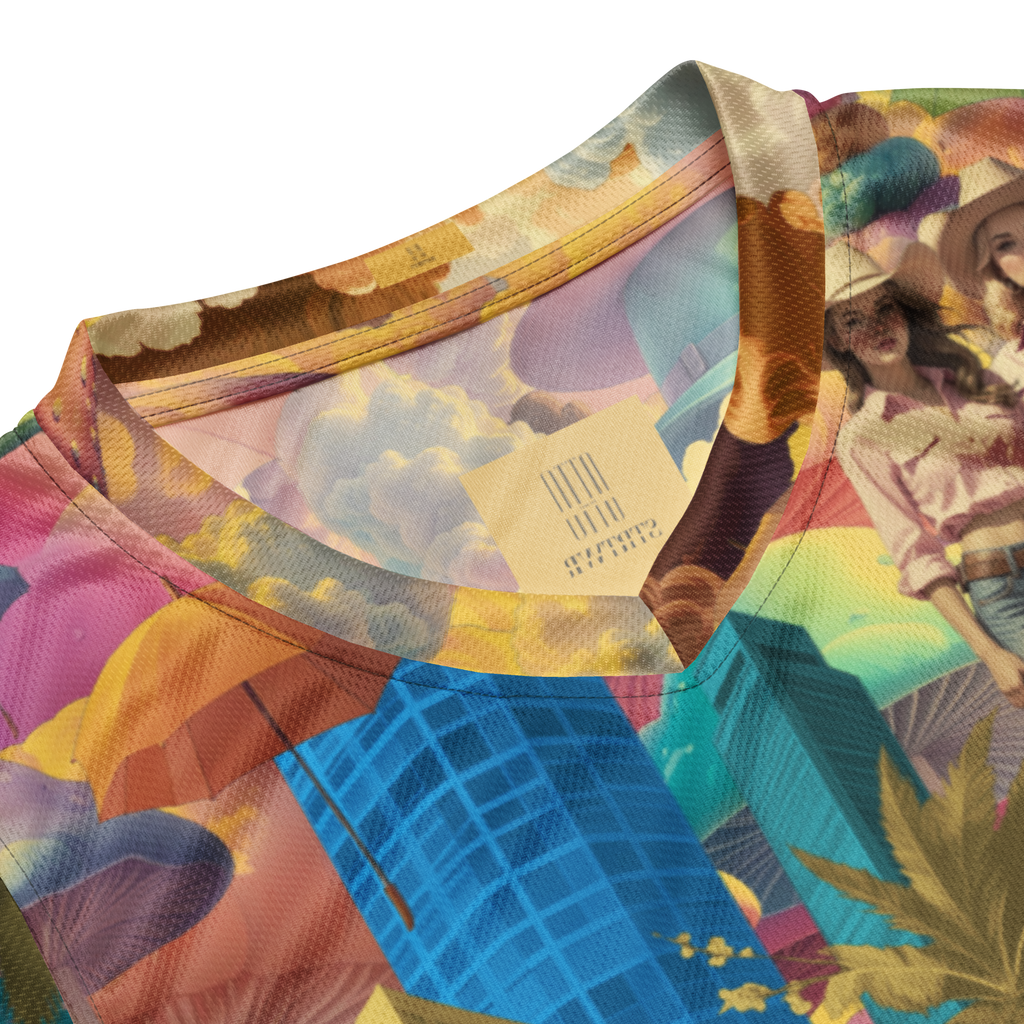 Basketballshirt Burger City | Premium Streetwear Otto Strtwr Basketball Shirt