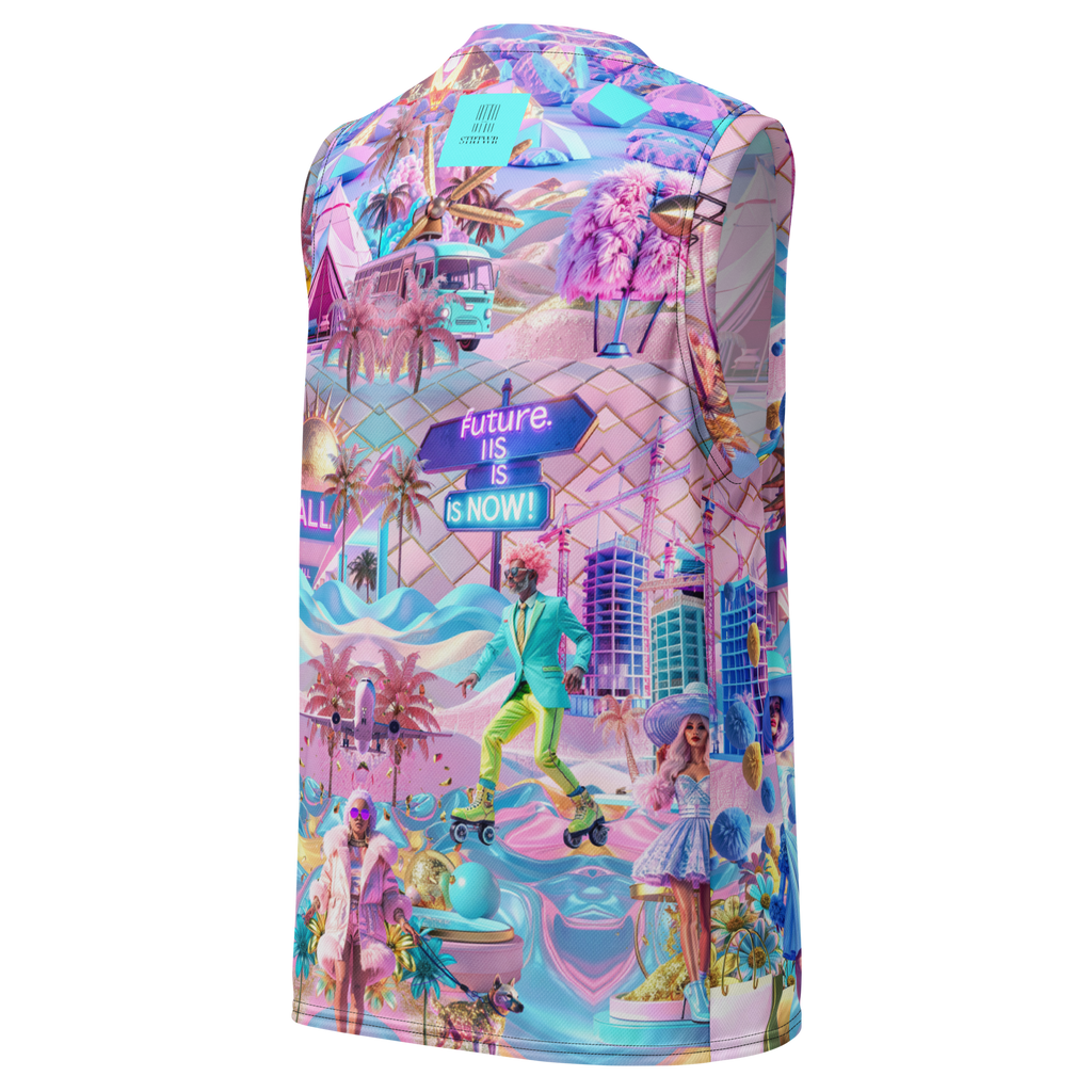 Basketballshirt Future Is Now | Premium Streetwear Otto Strtwr Basketball Shirt