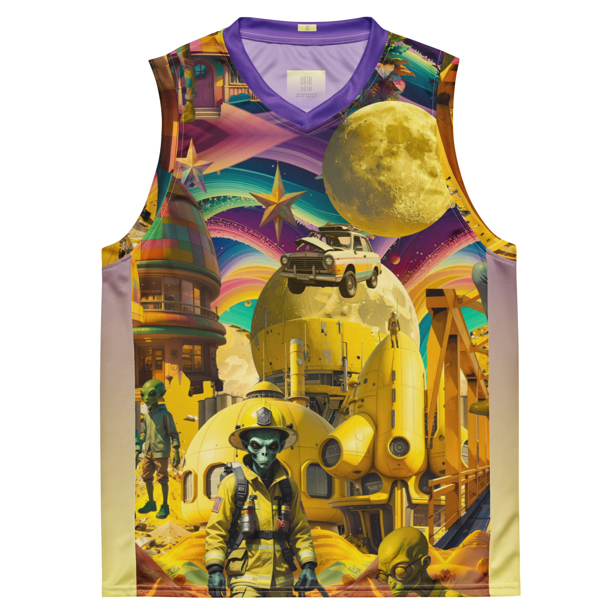 Basketballshirt Moonbase Galaxy Basketball Shirt – Otto Strtwr