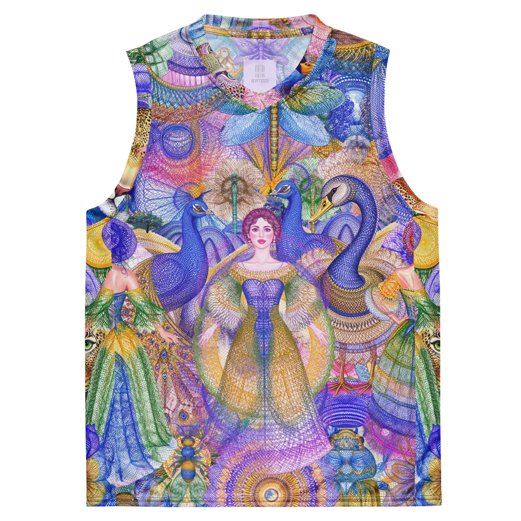 Basketballshirt Peacock Dream | Premium Streetwear Otto Strtwr Basketball Shirt