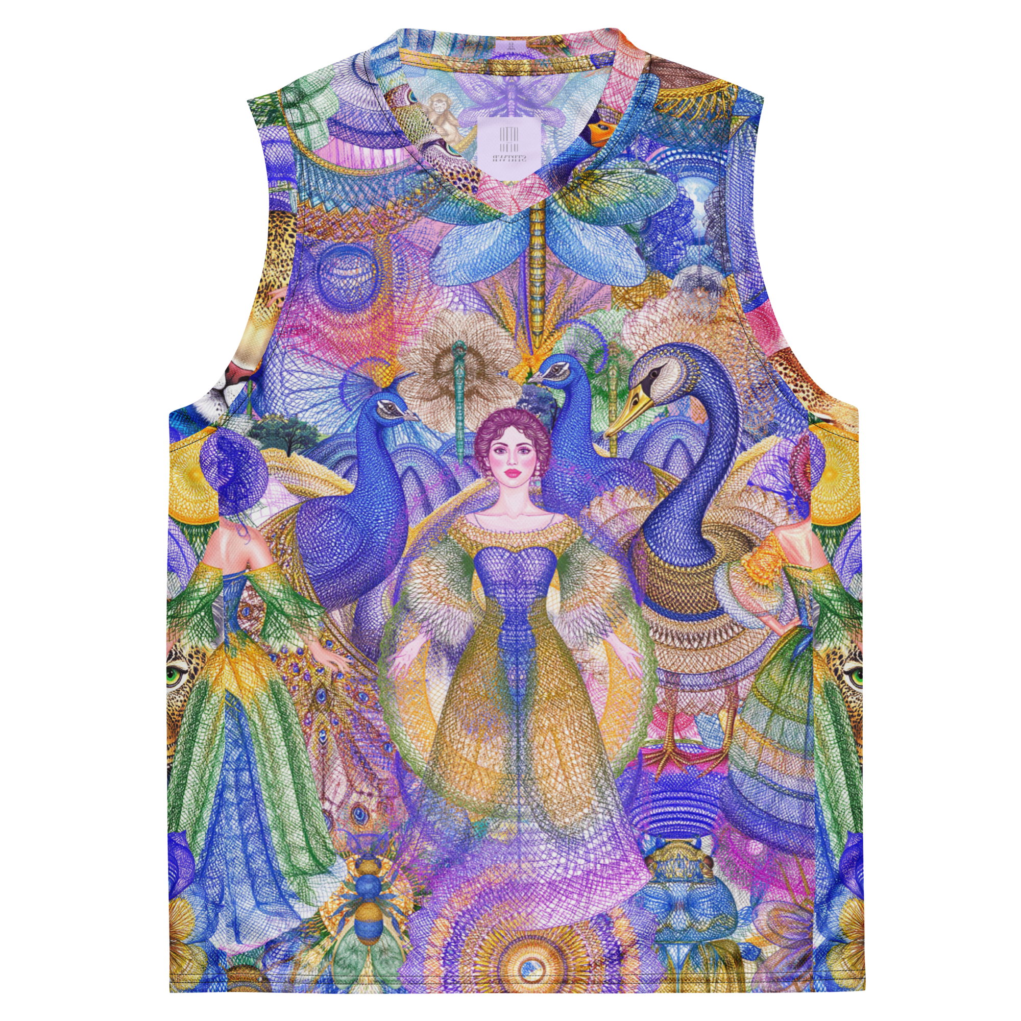 Basketballshirt Peacock Dream | Premium Streetwear Otto Strtwr Basketball Shirt