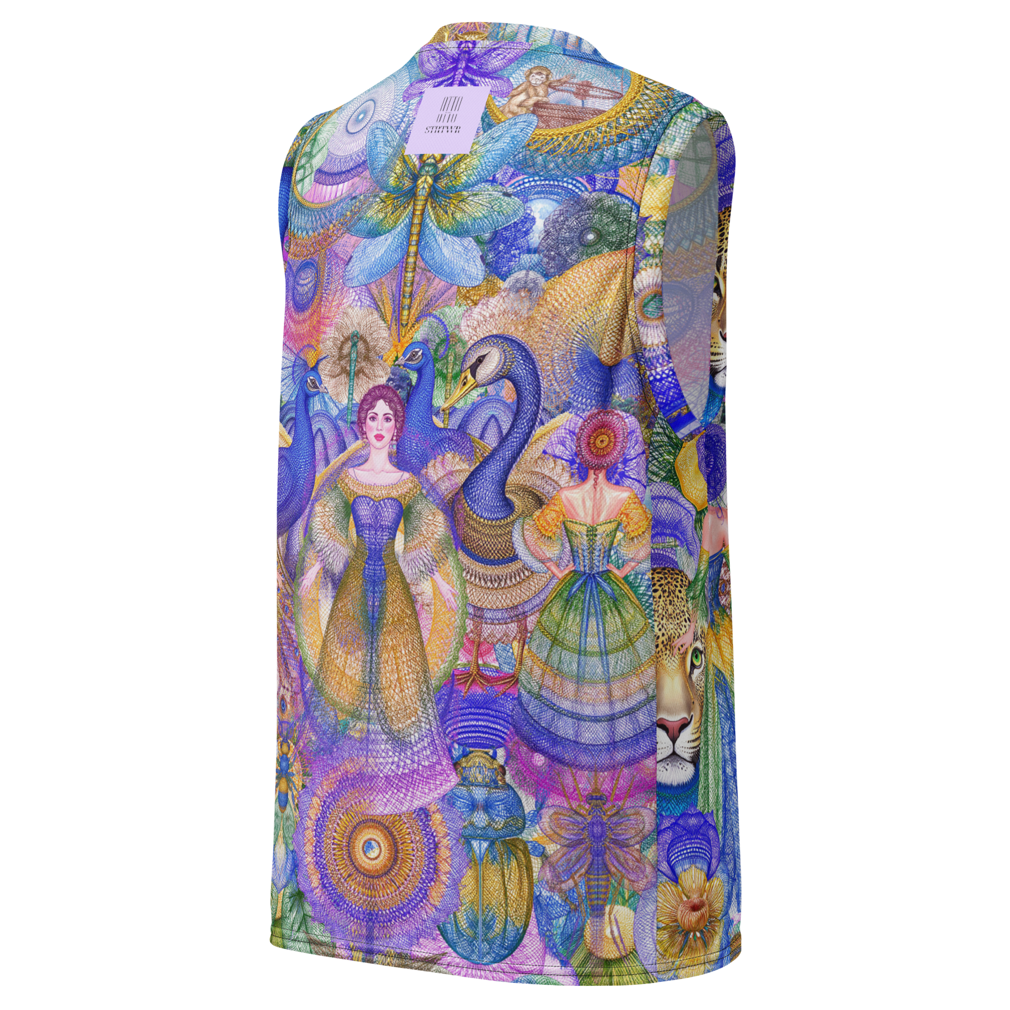 Basketballshirt Peacock Dream | Premium Streetwear Otto Strtwr Basketball Shirt