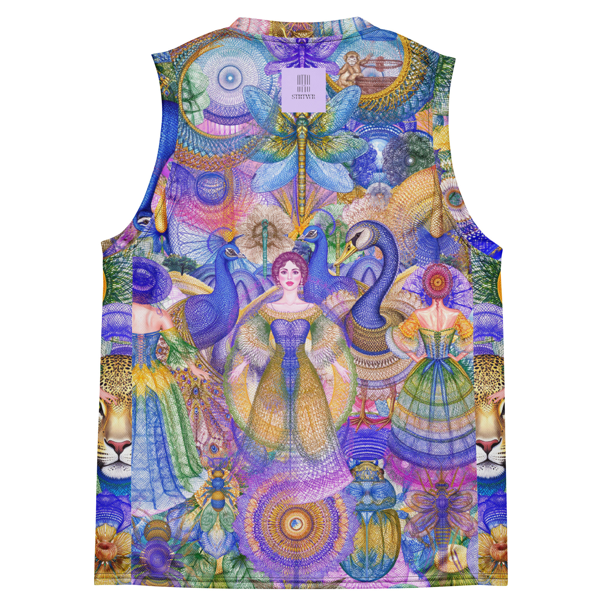 Basketballshirt Peacock Dream | Premium Streetwear Otto Strtwr Basketball Shirt