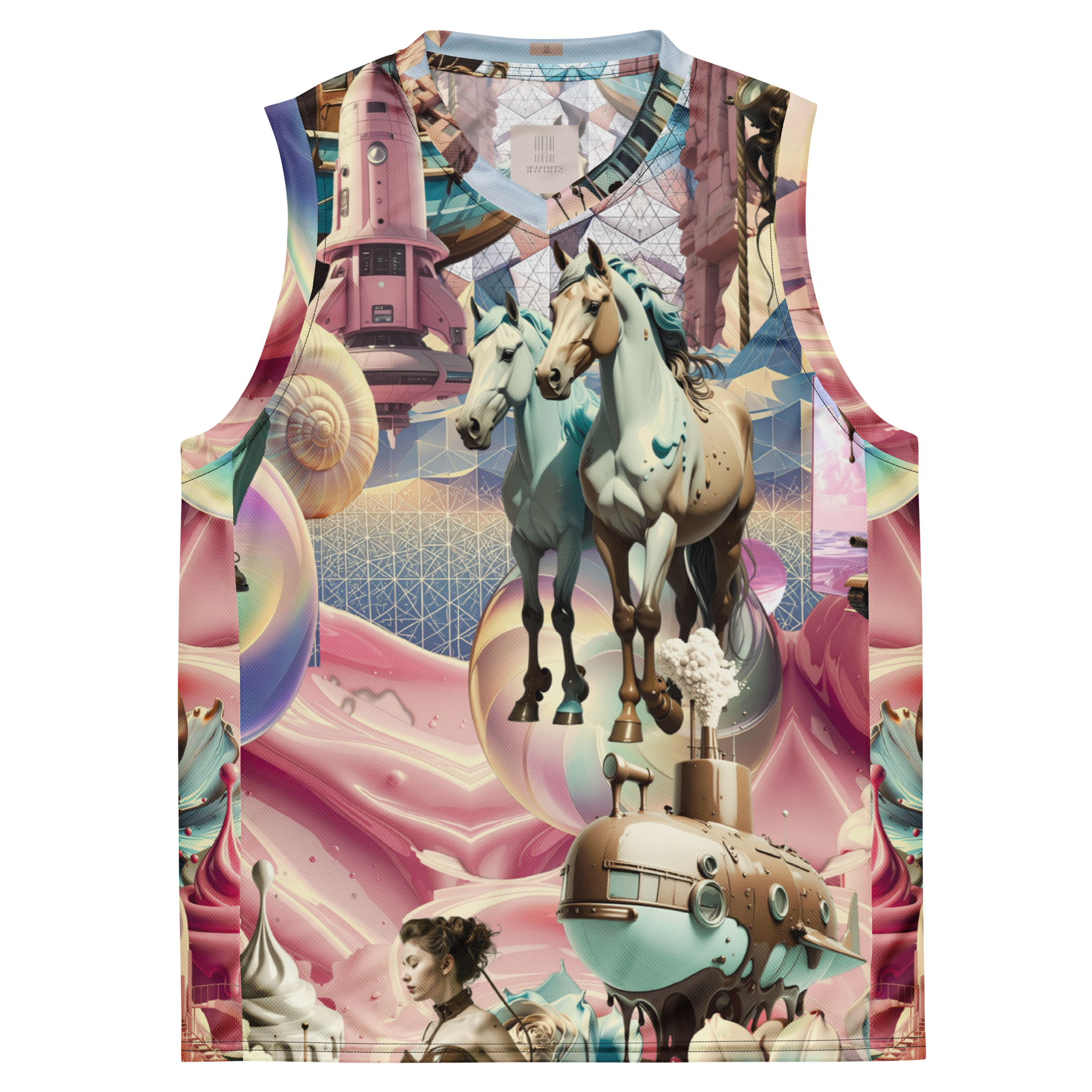 Basketballshirt Submarine Au Chocolat | Premium Streetwear Otto Strtwr Basketball Shirt