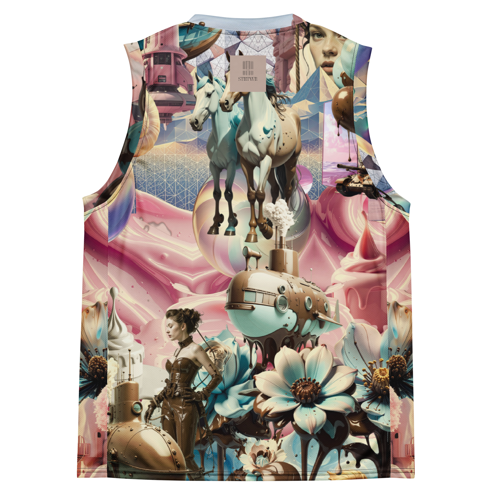 Basketballshirt Submarine Au Chocolat | Premium Streetwear Otto Strtwr Basketball Shirt