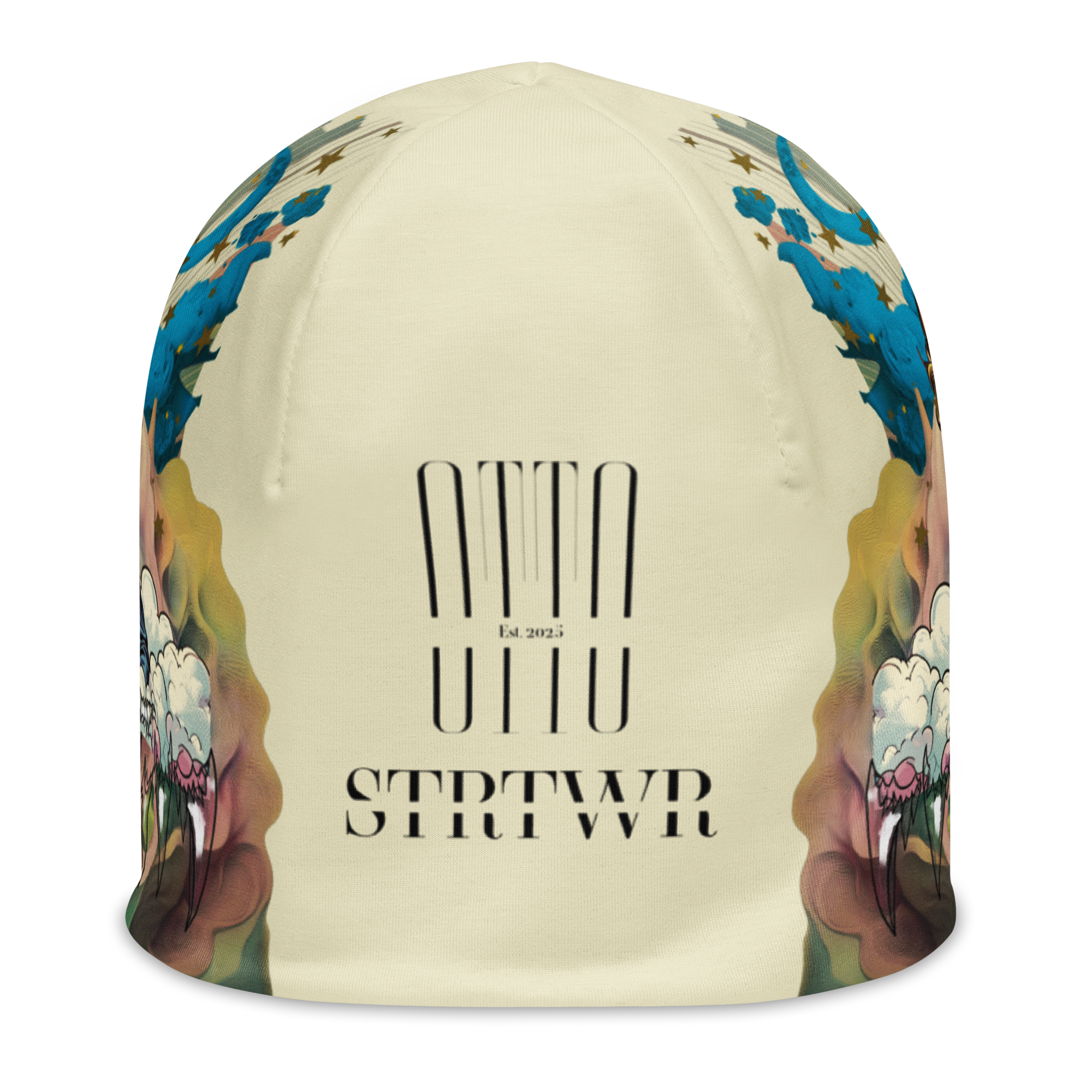 Beanie Bubble Gum Business Creme | Premium Streetwear Otto Strtwr Beanies