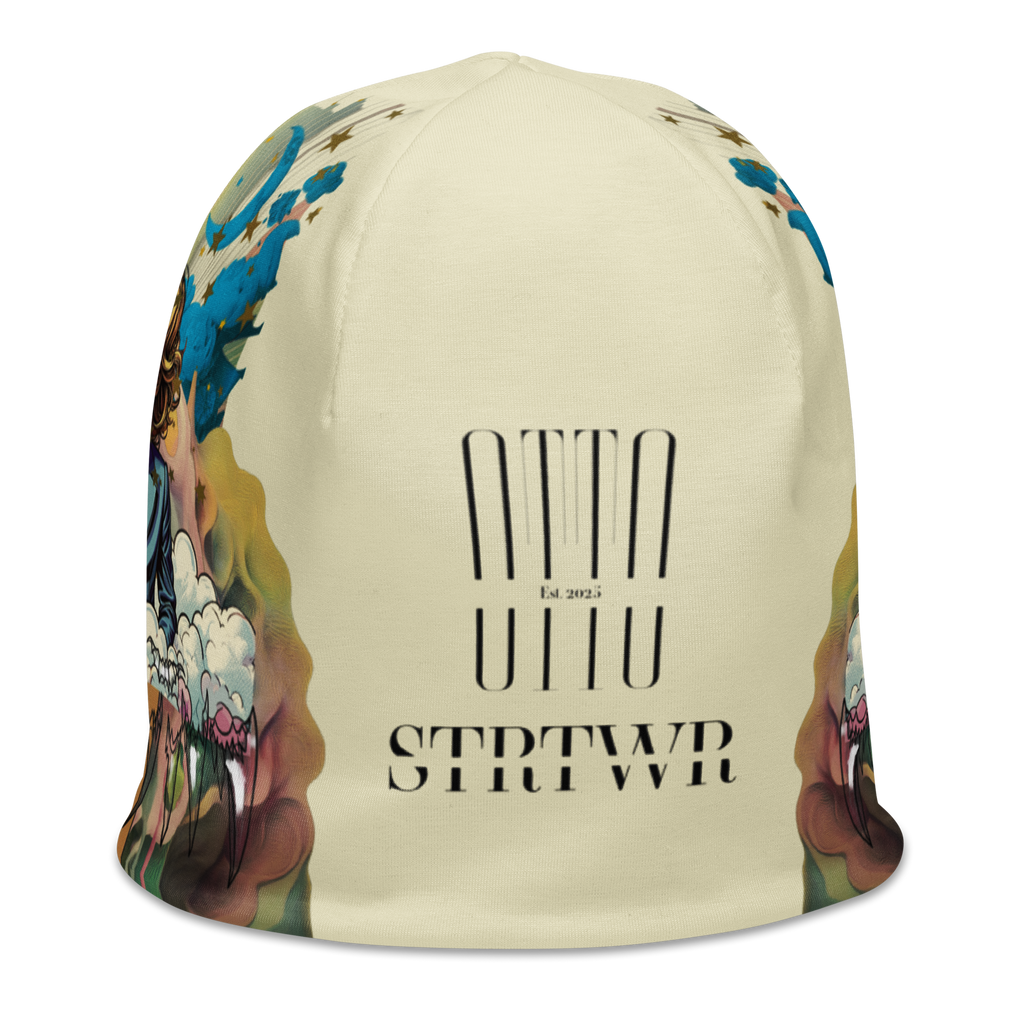 Beanie Bubble Gum Business Creme | Premium Streetwear Otto Strtwr Beanies