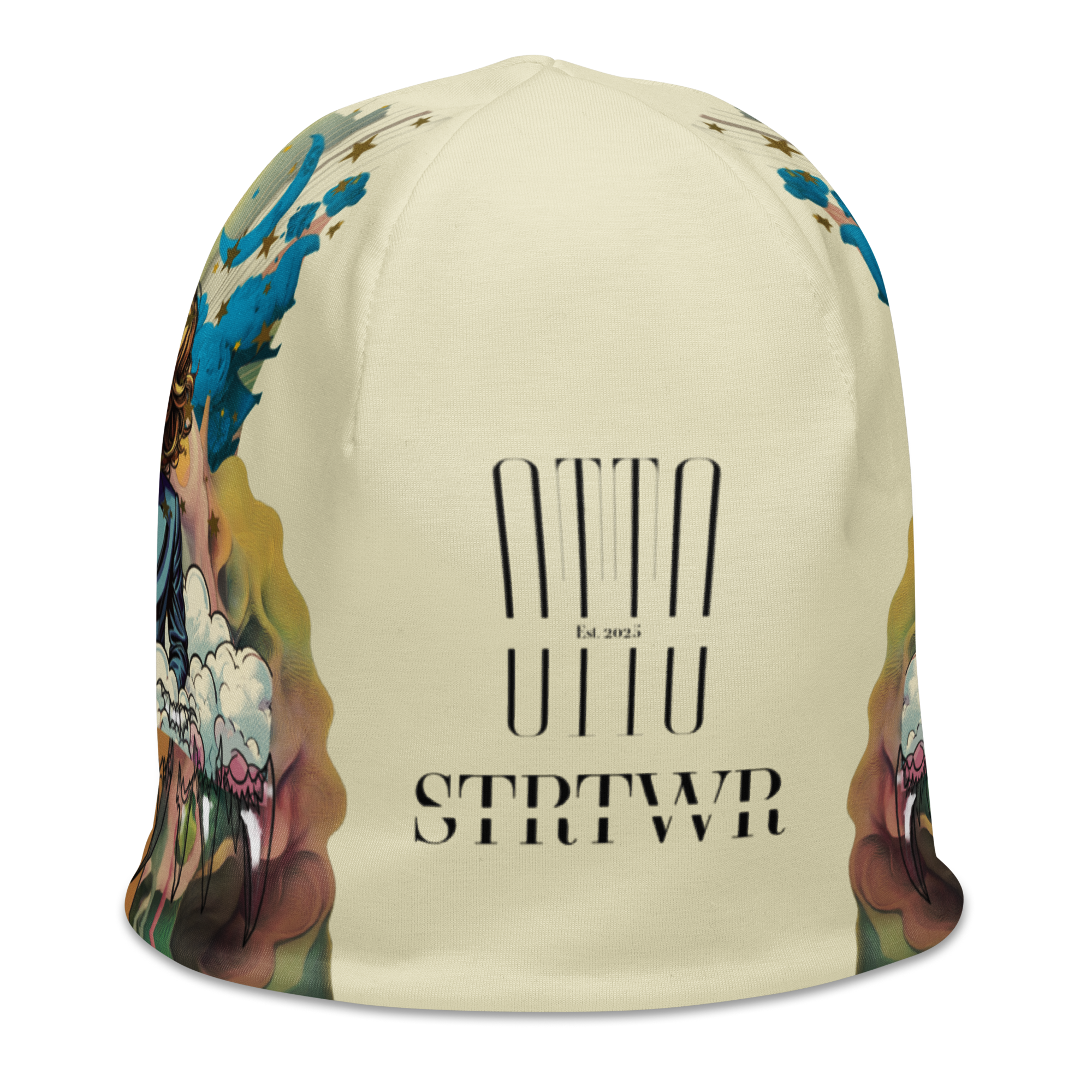 Beanie Bubble Gum Business Creme | Premium Streetwear Otto Strtwr Beanies
