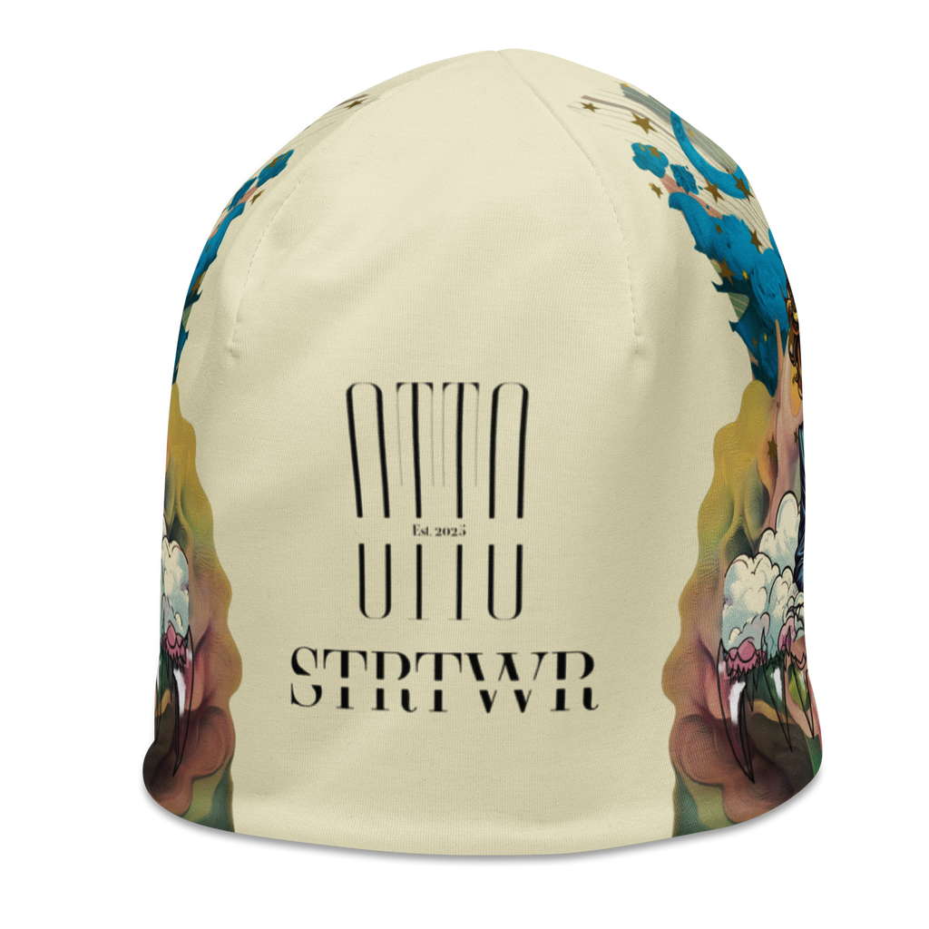 Beanie Bubble Gum Business Creme | Premium Streetwear Otto Strtwr Beanies