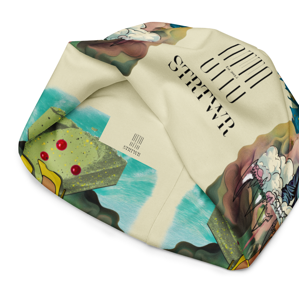 Beanie Bubble Gum Business Creme | Premium Streetwear Otto Strtwr Beanies