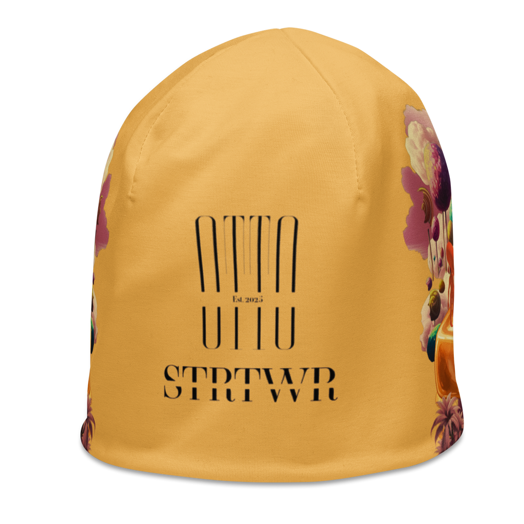 Beanie Caramel Alien Apricot | Premium Streetwear Otto Strtwr Beanies