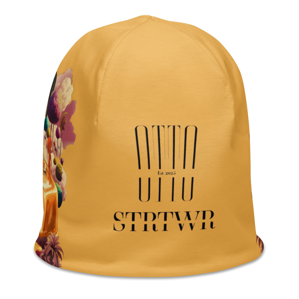 Beanie Caramel Alien Apricot | Premium Streetwear Otto Strtwr Beanies