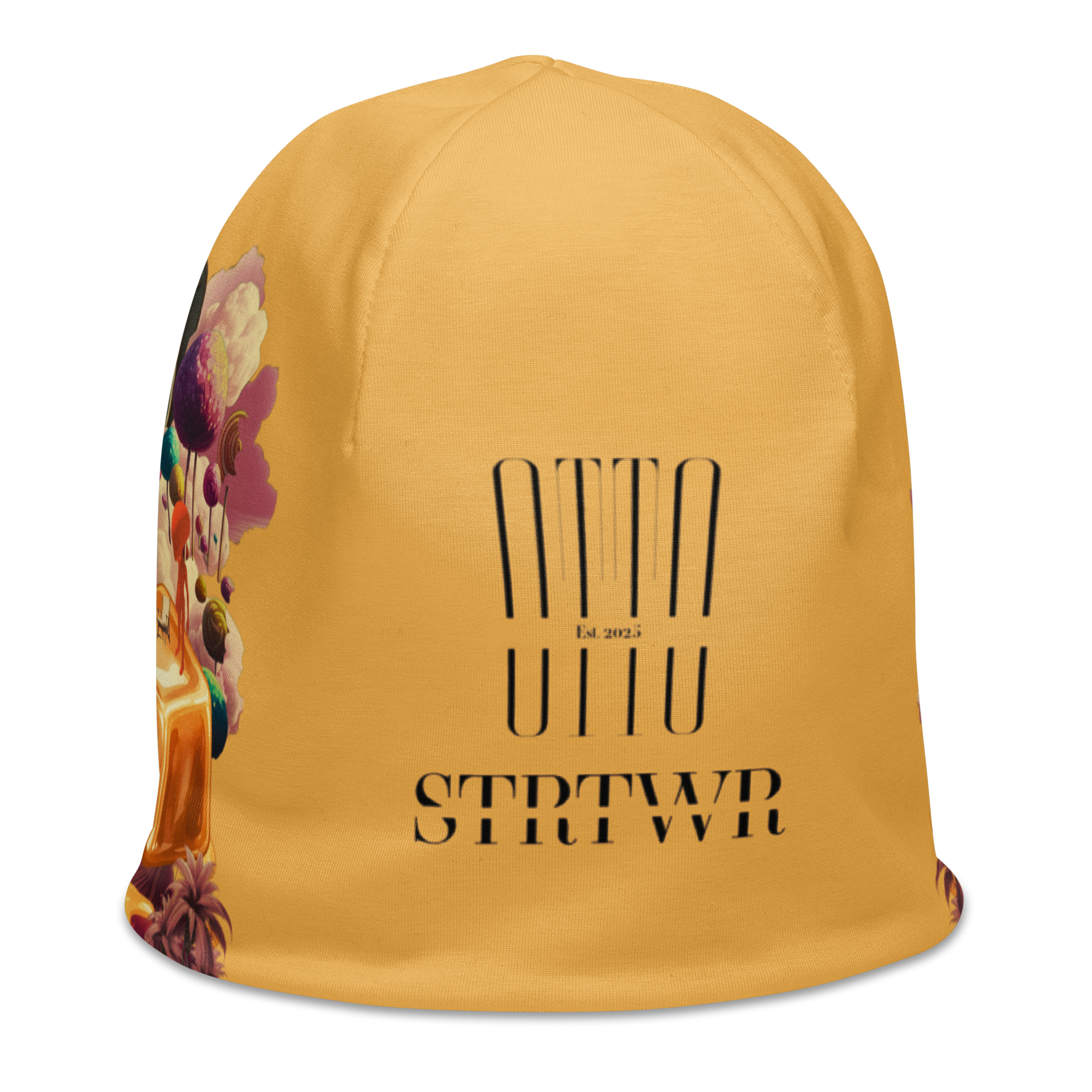 Beanie Caramel Alien Apricot | Premium Streetwear Otto Strtwr Beanies