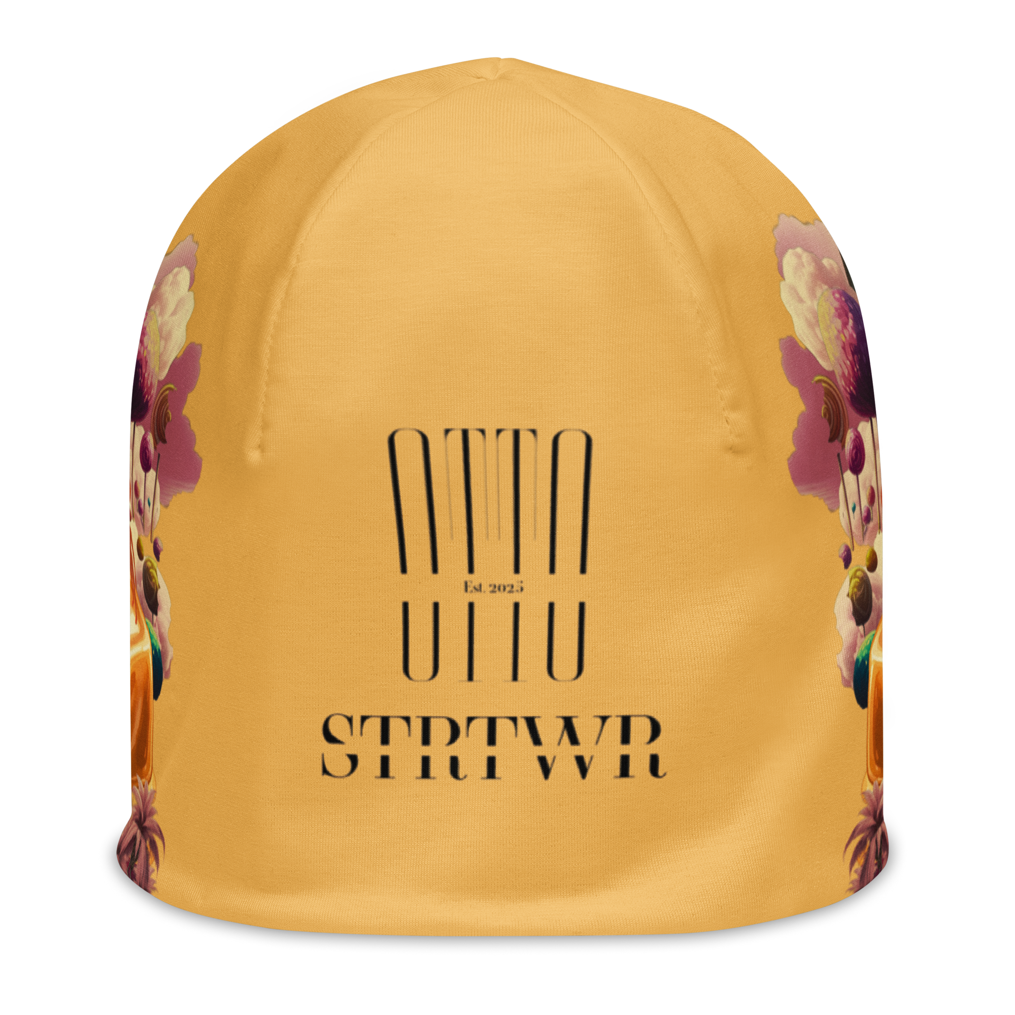 Beanie Caramel Alien Apricot | Premium Streetwear Otto Strtwr Beanies