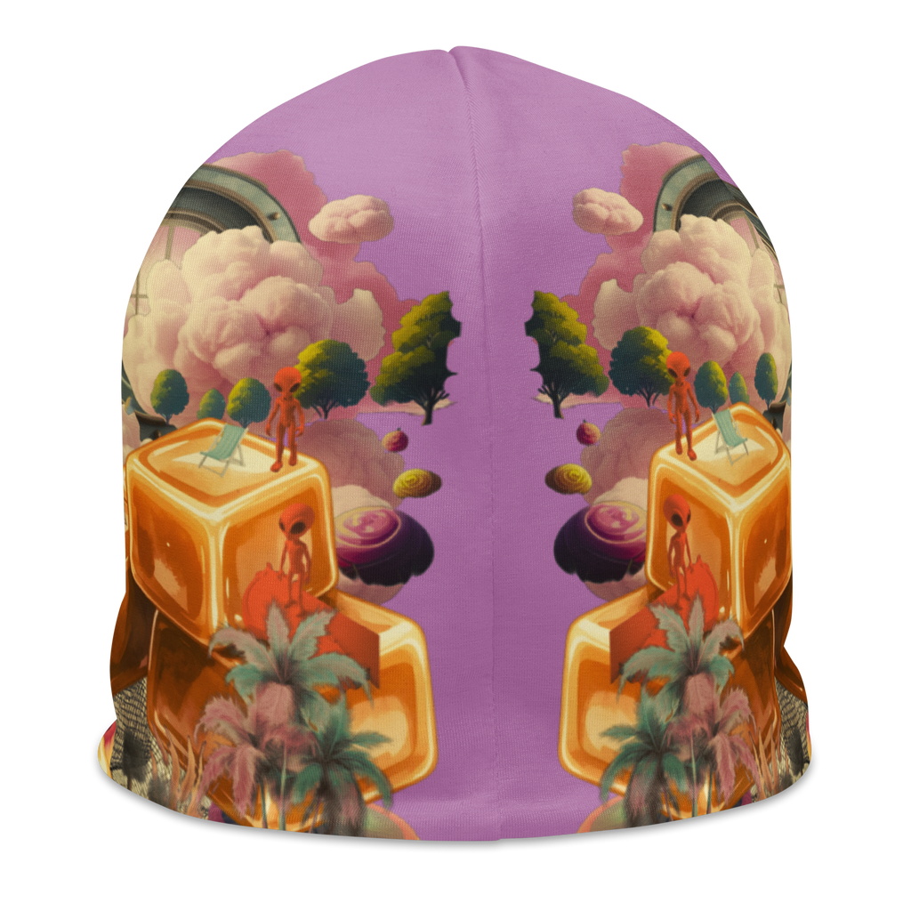 Beanie Caramel Alien Flieder | Premium Streetwear Otto Strtwr Beanies