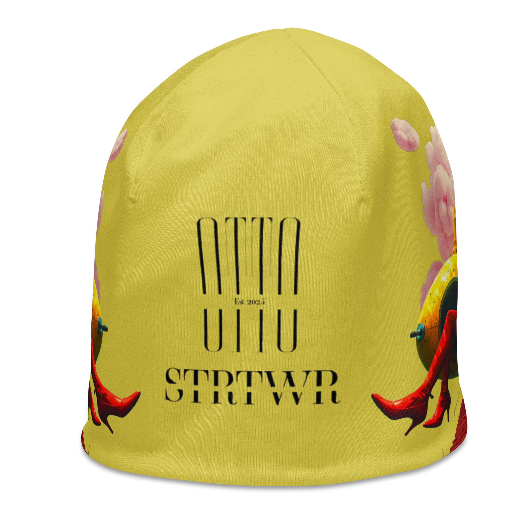 Beanie Yellow Submarine Lemon | Premium Streetwear Otto Strtwr Beanies