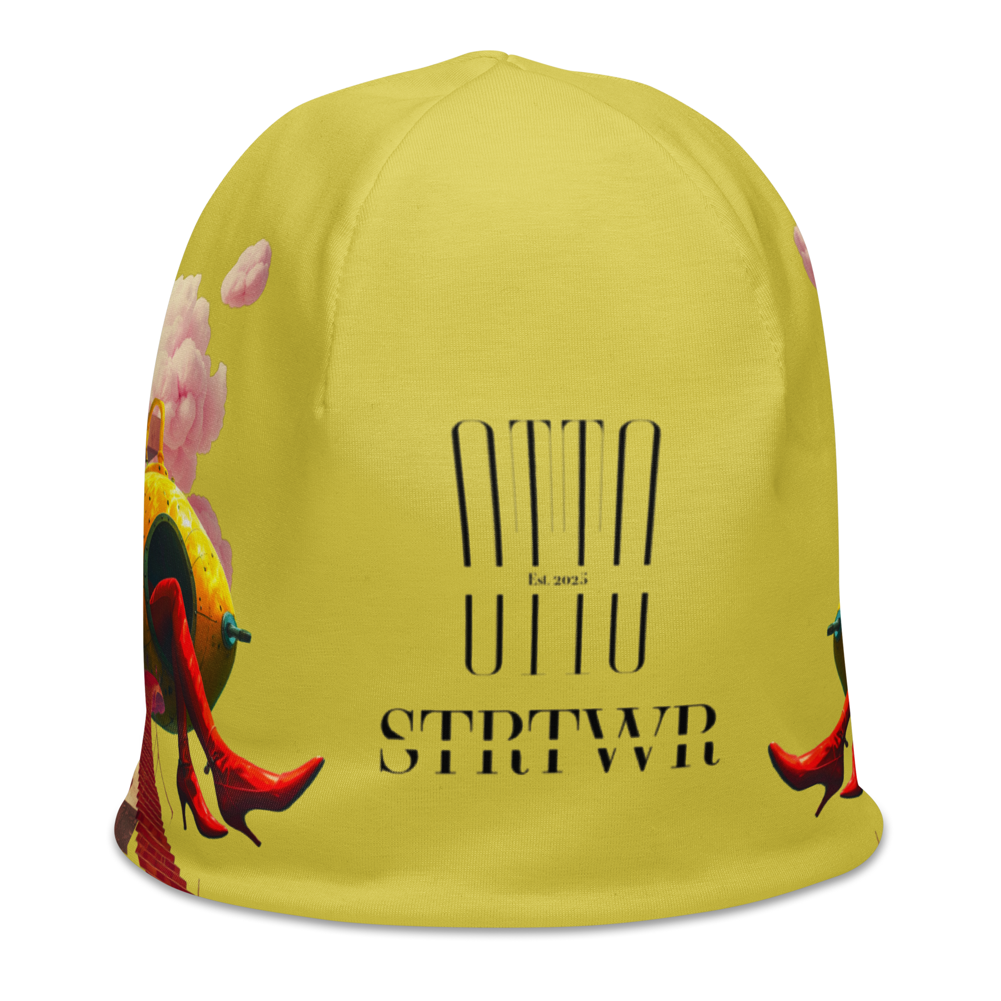 Beanie Yellow Submarine Lemon | Premium Streetwear Otto Strtwr Beanies