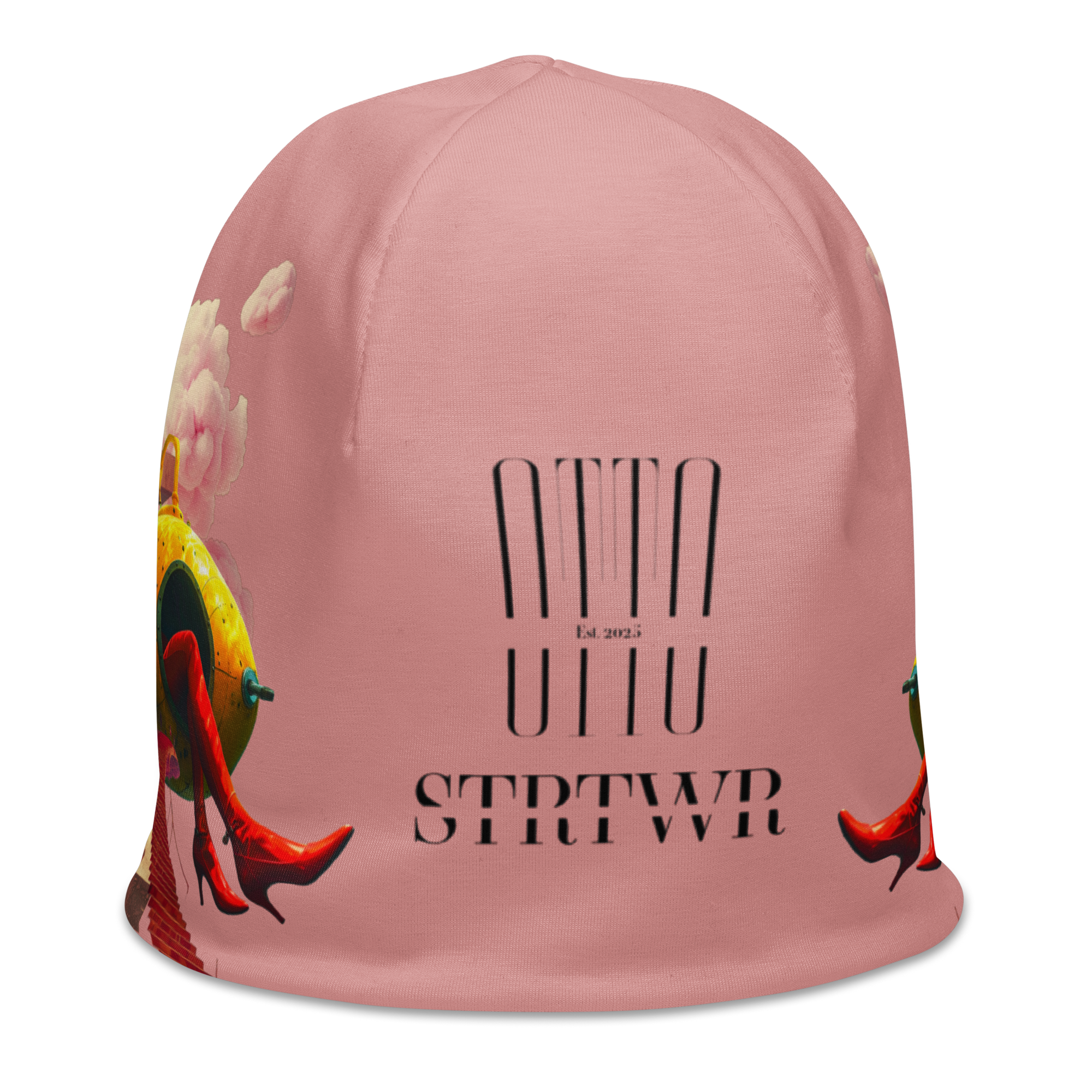 Beanie Yellow Submarine Rosa | Premium Streetwear Otto Strtwr Beanies