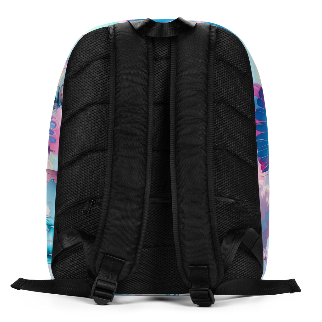 City Rucksack Light Blue Planet | Premium Streetwear Otto Strtwr