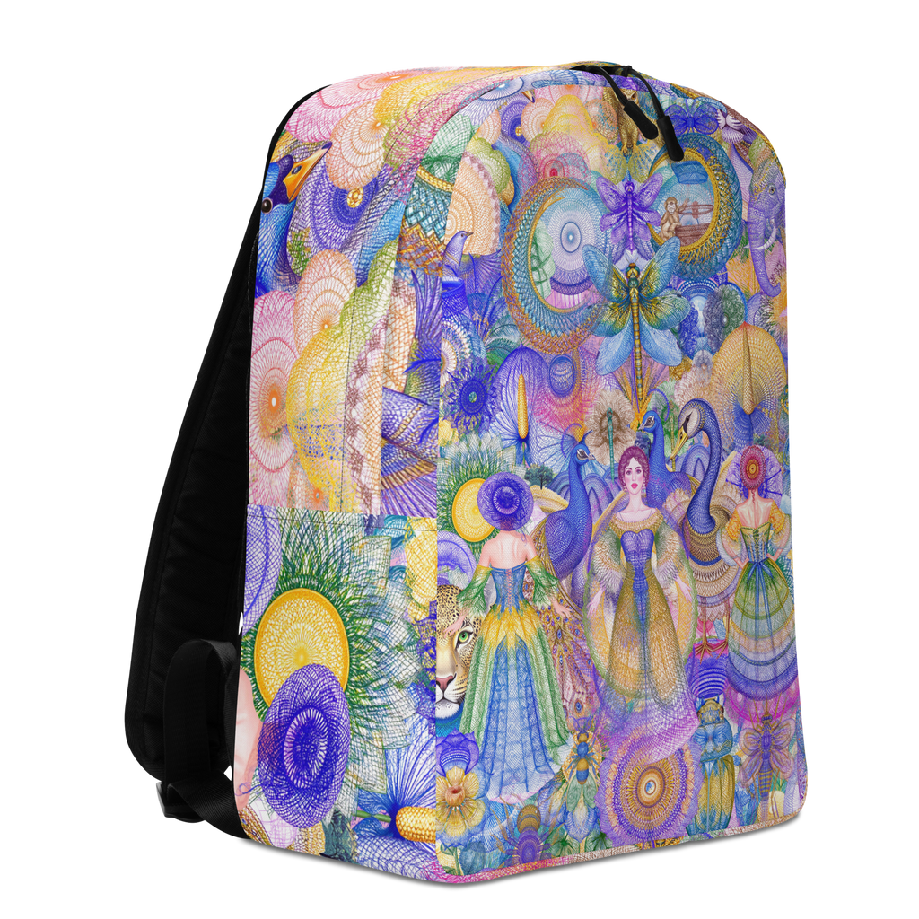 City Rucksack Peacock Dream | Premium Streetwear Otto Strtwr