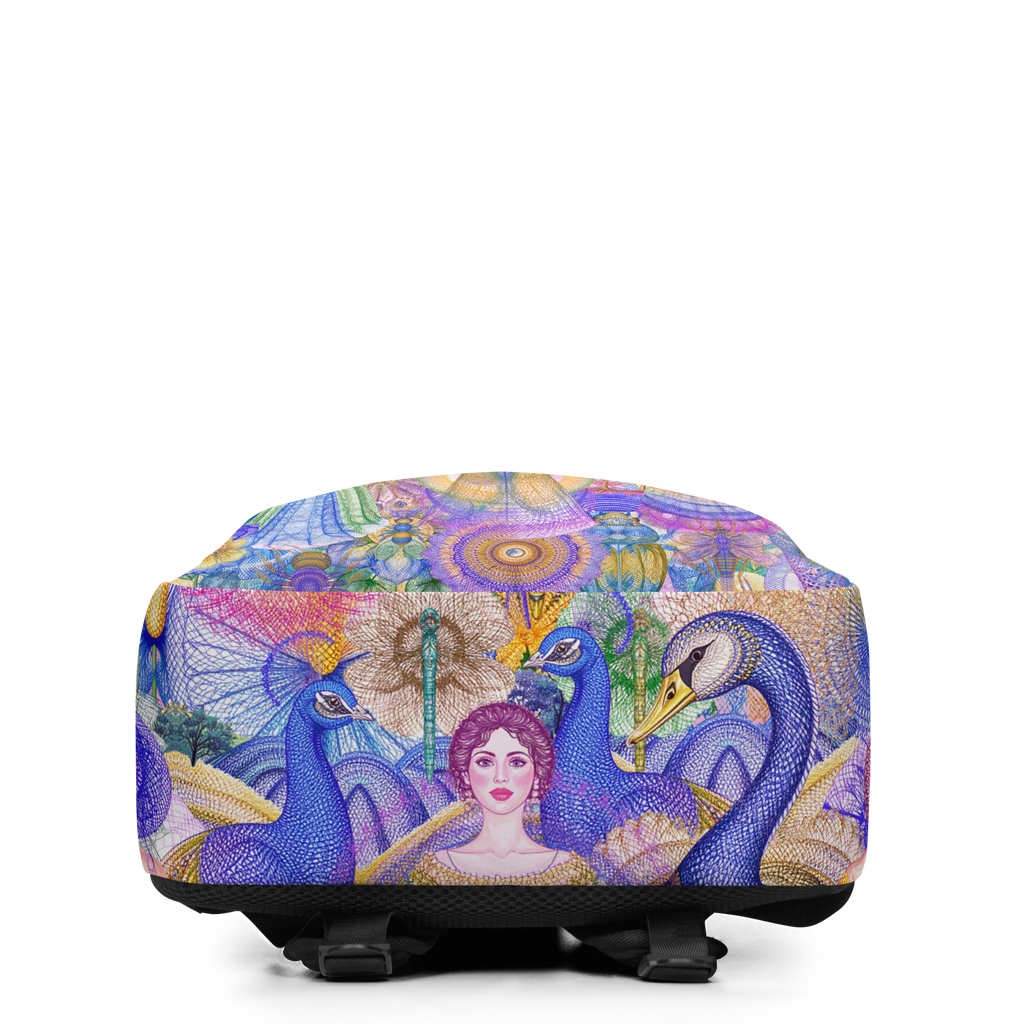 City Rucksack Peacock Dream | Premium Streetwear Otto Strtwr