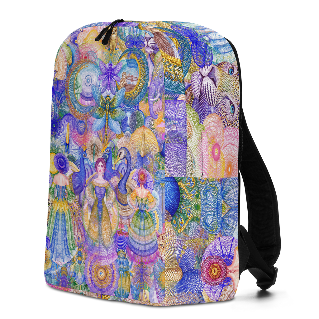 City Rucksack Peacock Dream | Premium Streetwear Otto Strtwr