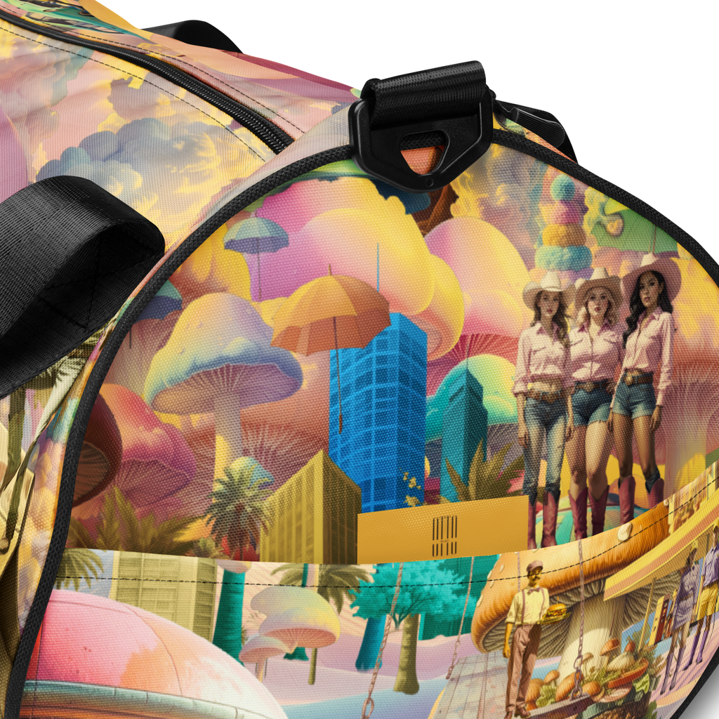 Duffle Bag Burger City | Premium Streetwear Sporttasche Otto Strtwr