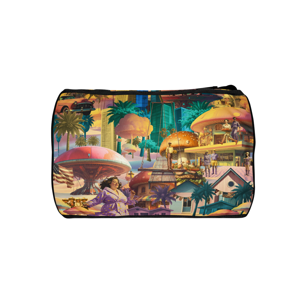 Duffle Bag Burger City | Premium Streetwear Sporttasche Otto Strtwr