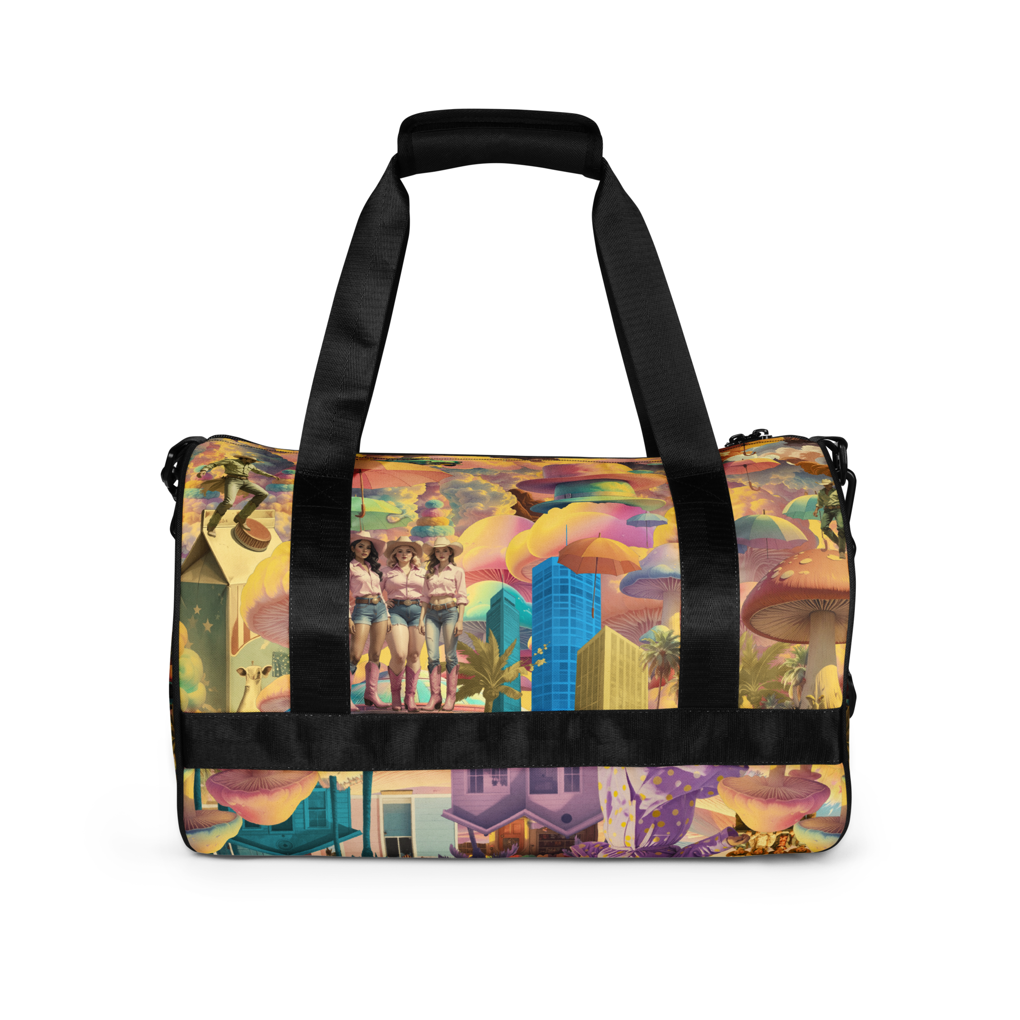 Duffle Bag Burger City | Premium Streetwear Sporttasche Otto Strtwr