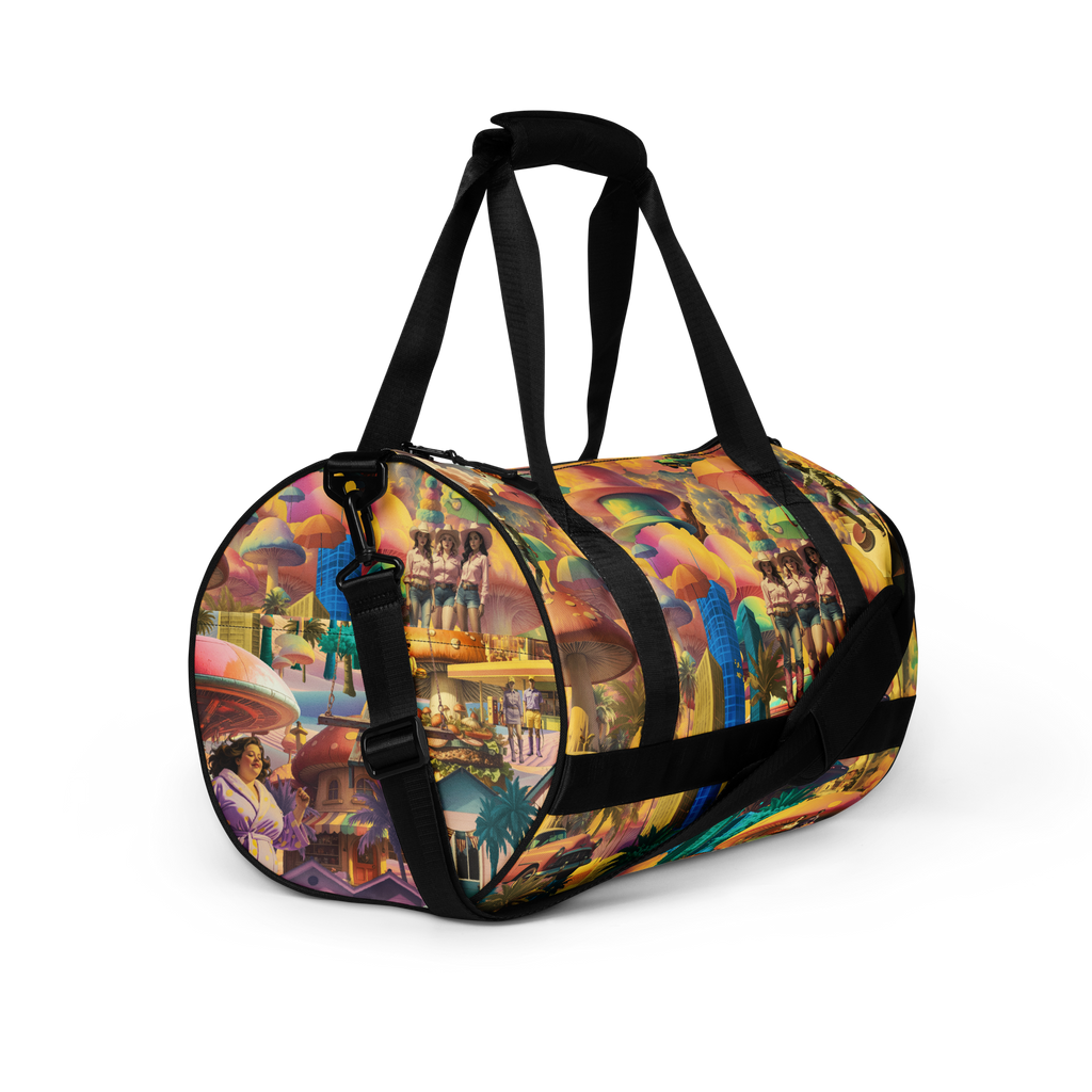Duffle Bag Burger City | Premium Streetwear Sporttasche Otto Strtwr