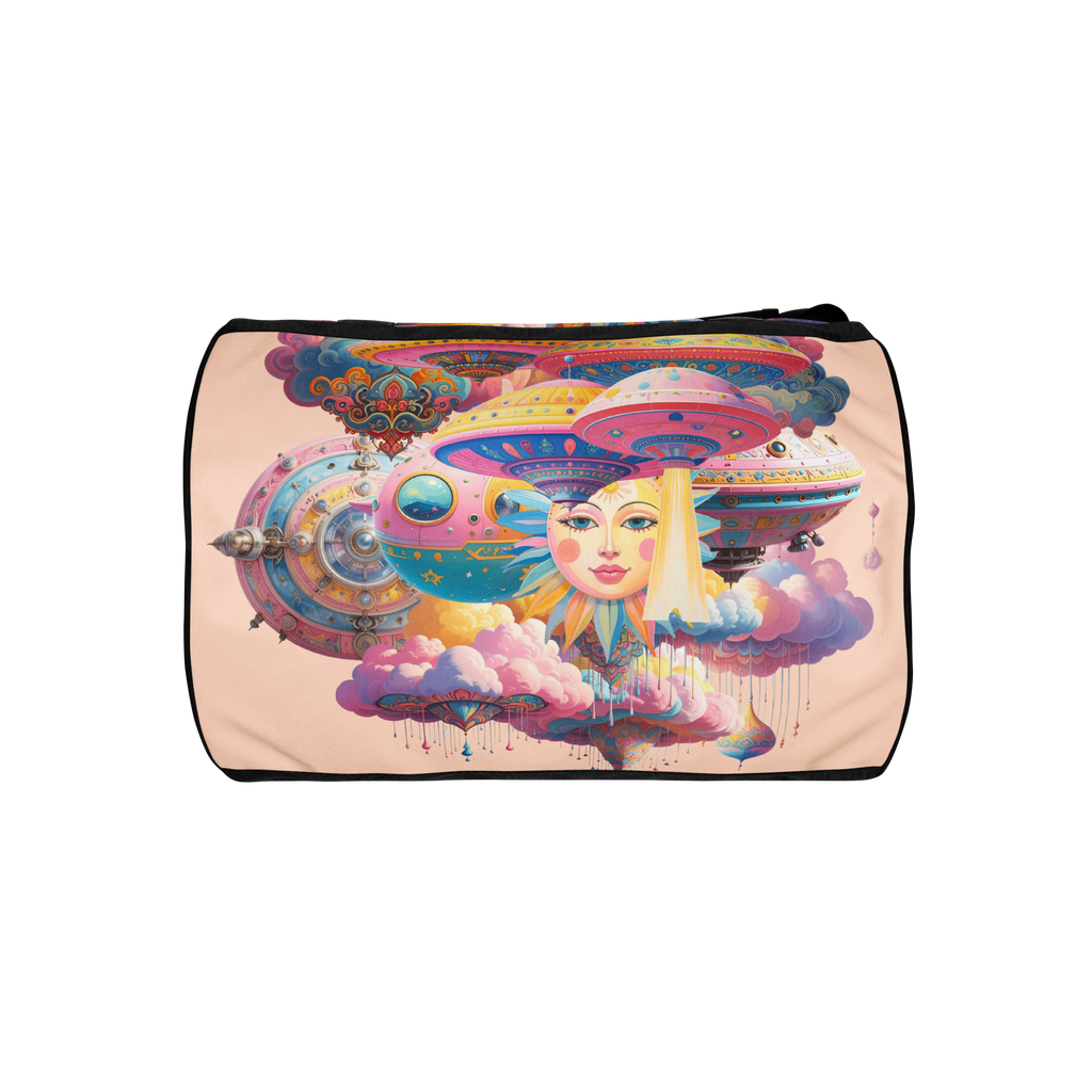 Duffle Bag Cosmic Clouds - Premium Streetwear Sporttasche | Otto Strtwr