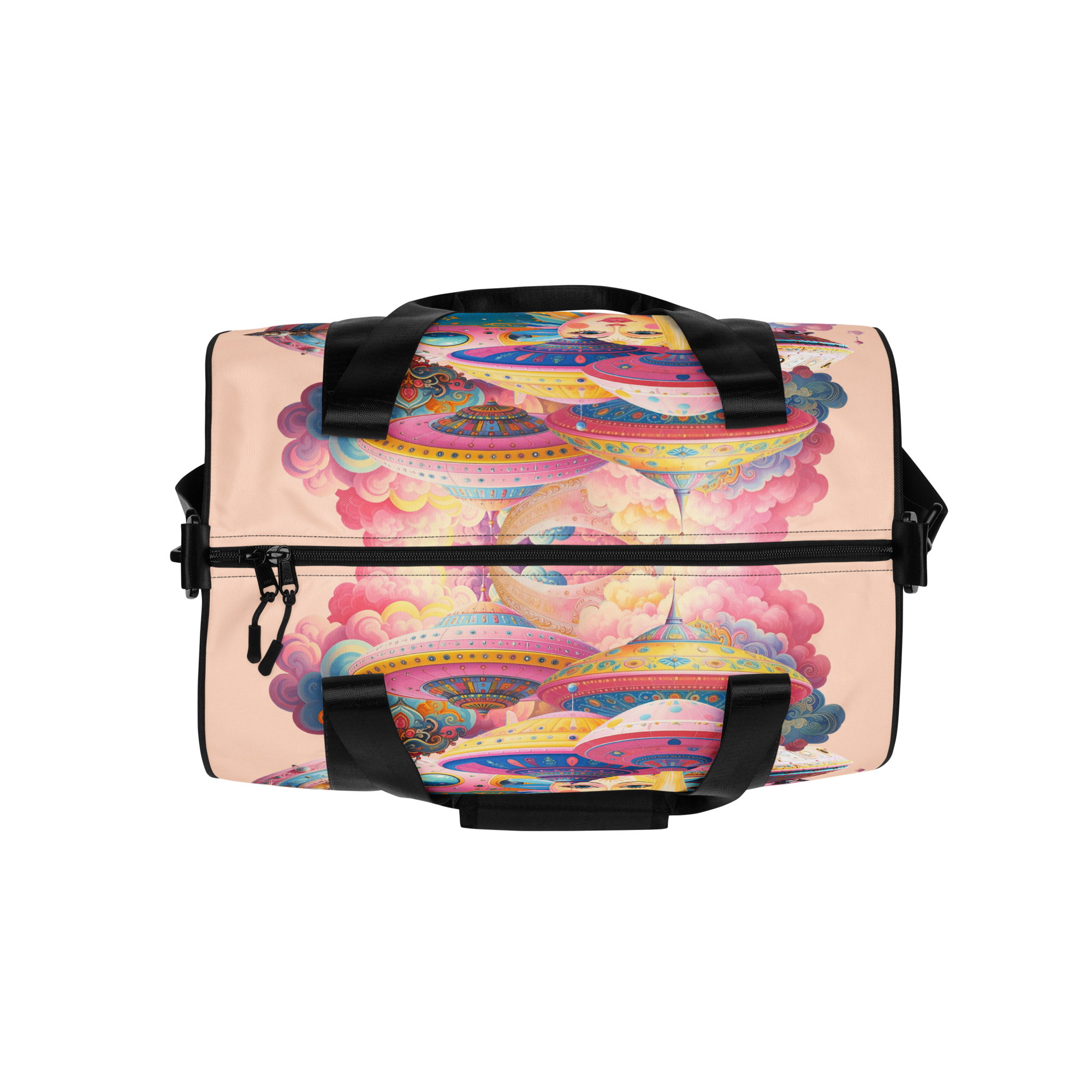 Duffle Bag Cosmic Clouds - Premium Streetwear Sporttasche | Otto Strtwr