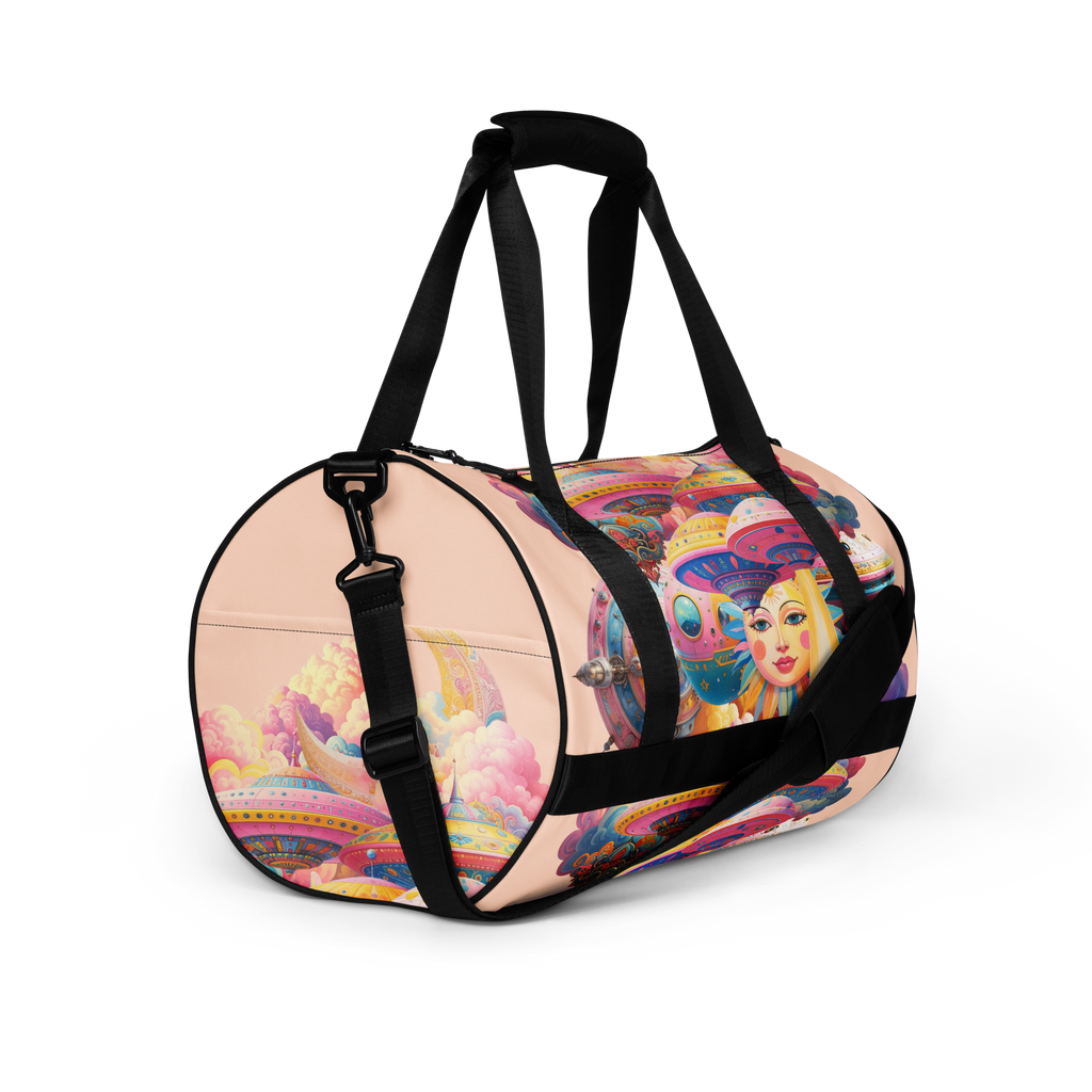 Duffle Bag Cosmic Clouds - Premium Streetwear Sporttasche | Otto Strtwr