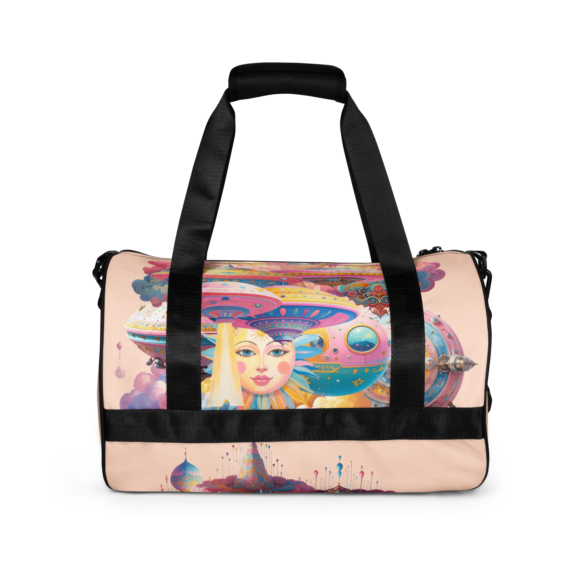 Duffle Bag Cosmic Clouds - Premium Streetwear Sporttasche | Otto Strtwr