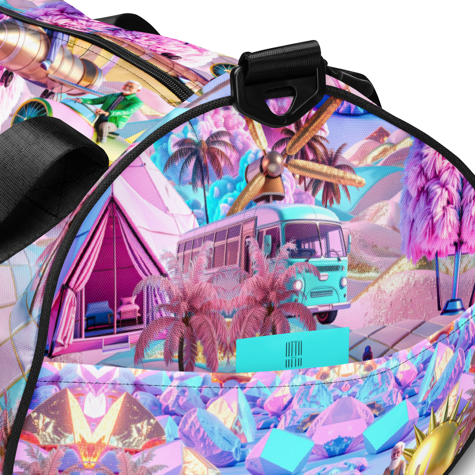 Duffle Bag Future Is Now | Premium Streetwear Sporttasche Otto Strtwr