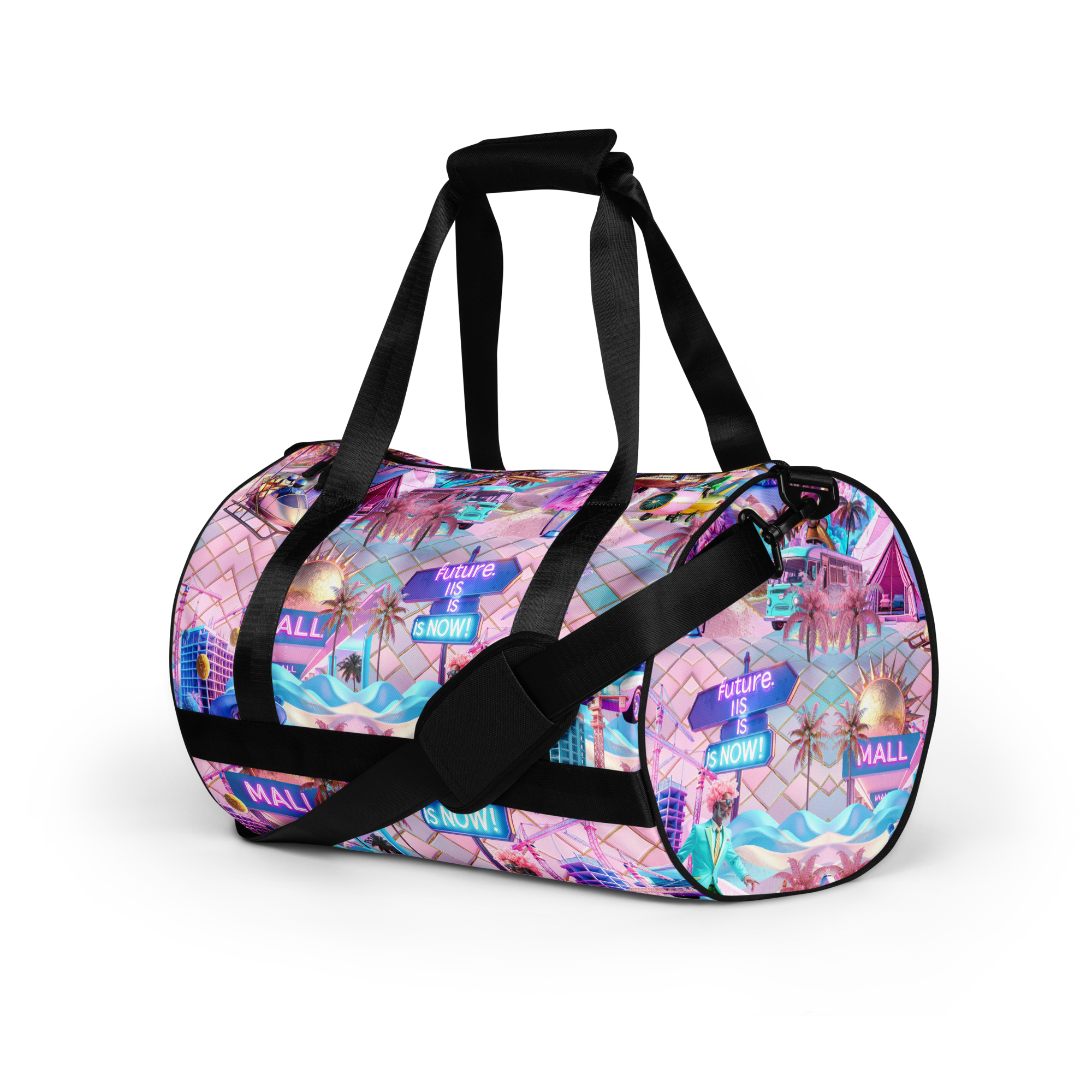 Duffle Bag Future Is Now | Premium Streetwear Sporttasche Otto Strtwr