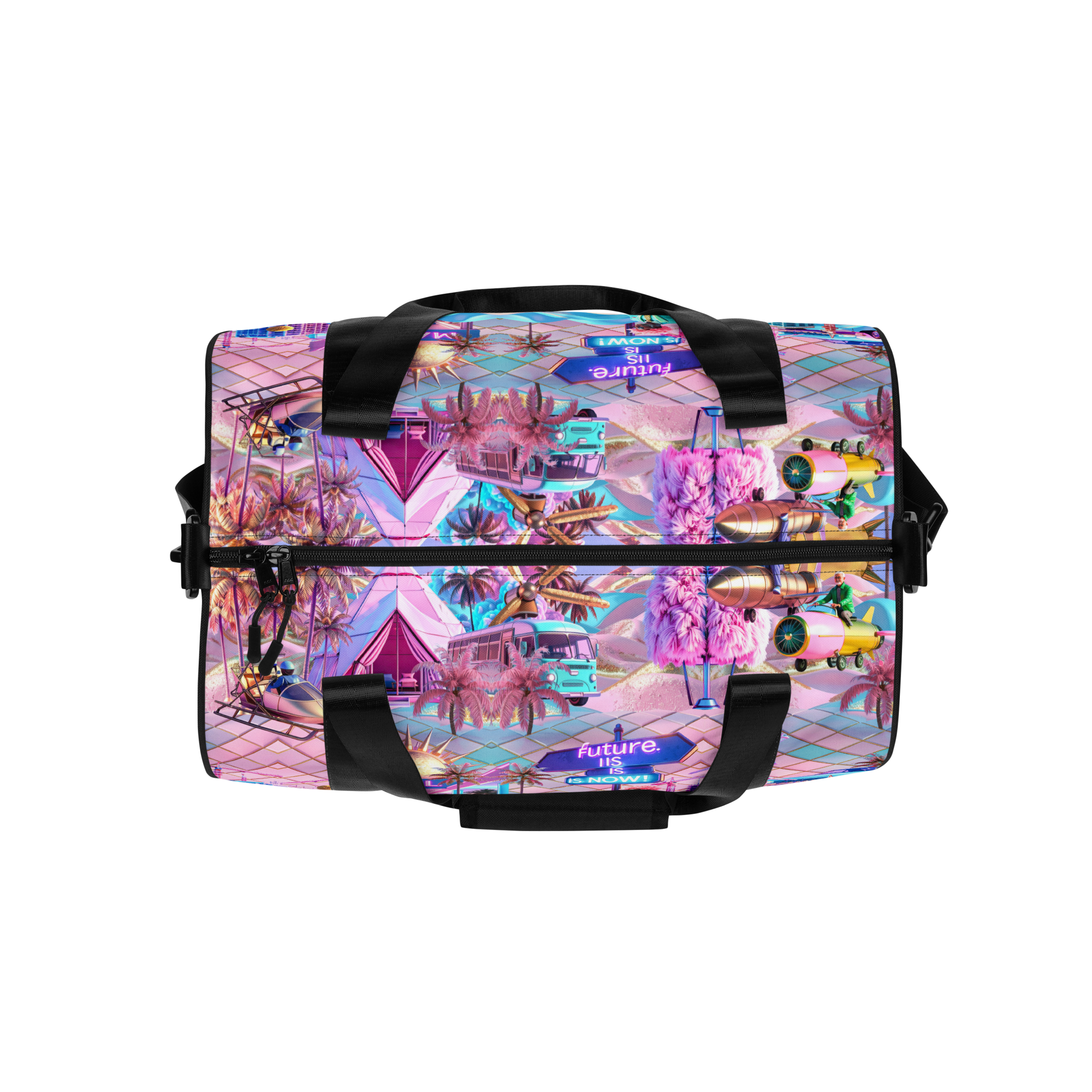 Duffle Bag Future Is Now | Premium Streetwear Sporttasche Otto Strtwr