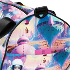 Duffle Bag Light Blue Planet | Premium Streetwear Sporttasche Otto Strtwr