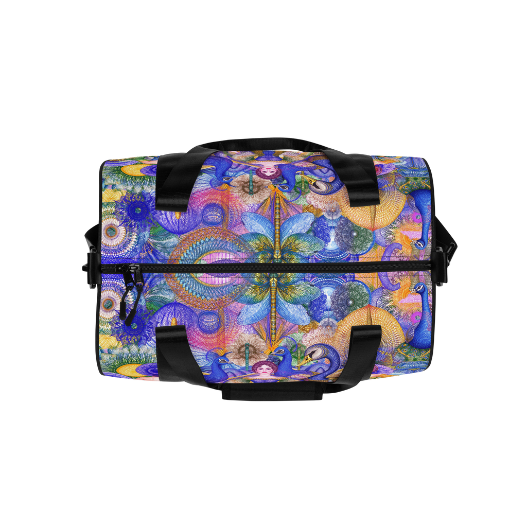 Duffle Bag Peacock Dream | Premium Streetwear Sporttasche Otto Strtwr