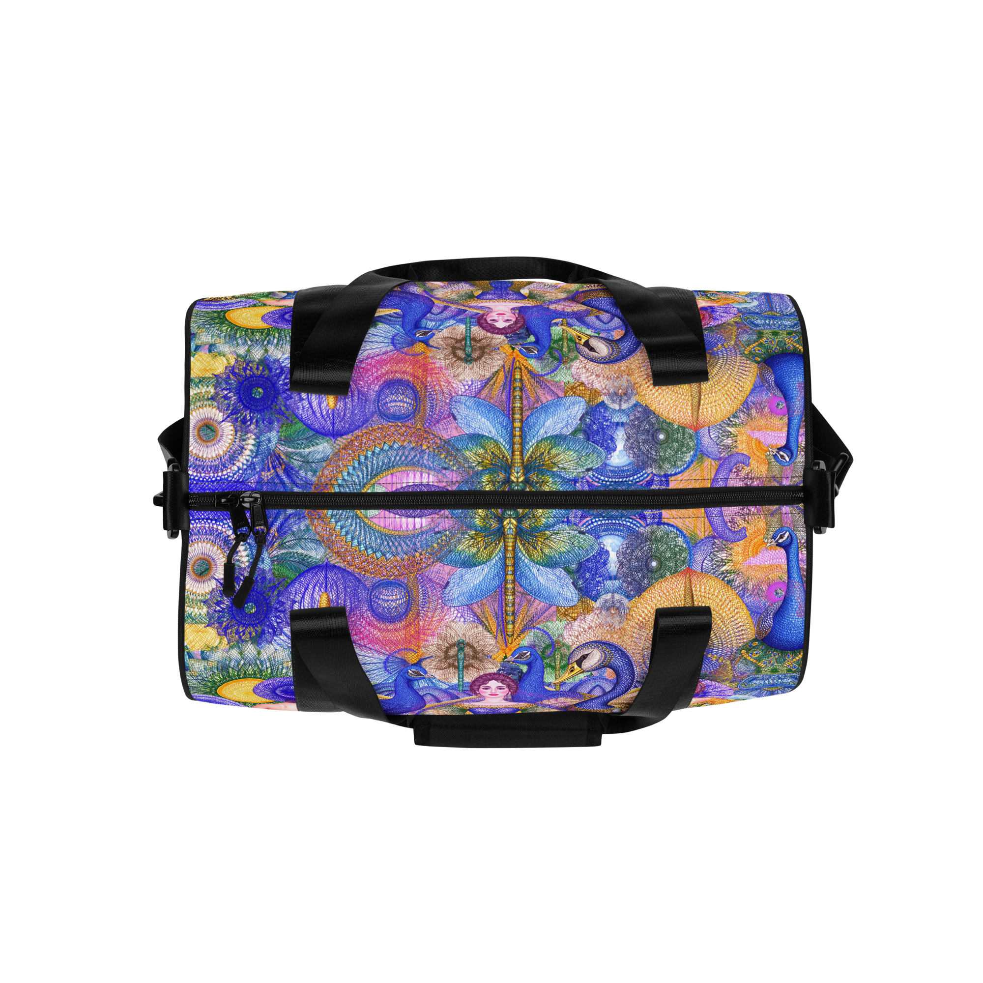 Duffle Bag Peacock Dream | Premium Streetwear Sporttasche Otto Strtwr