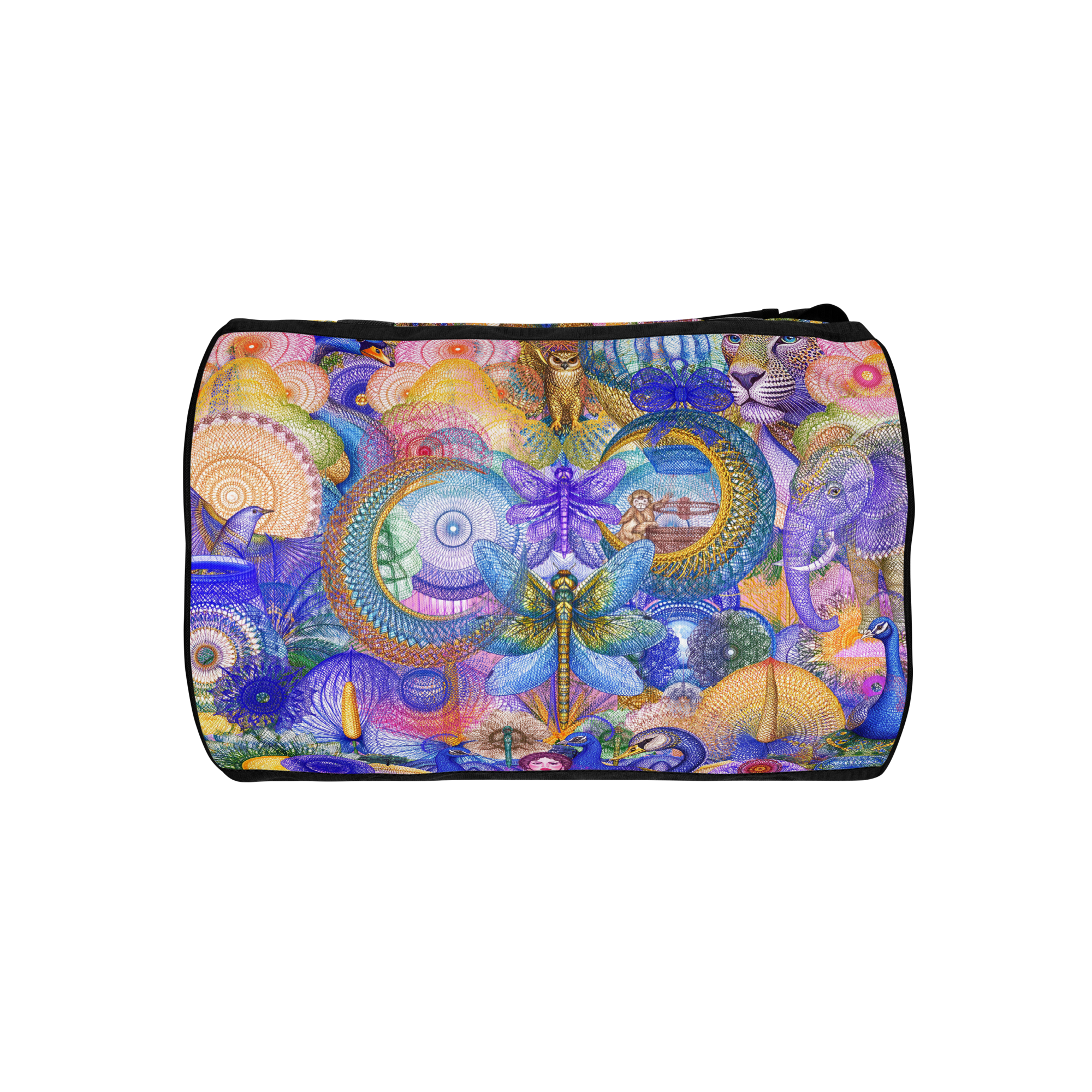 Duffle Bag Peacock Dream | Premium Streetwear Sporttasche Otto Strtwr