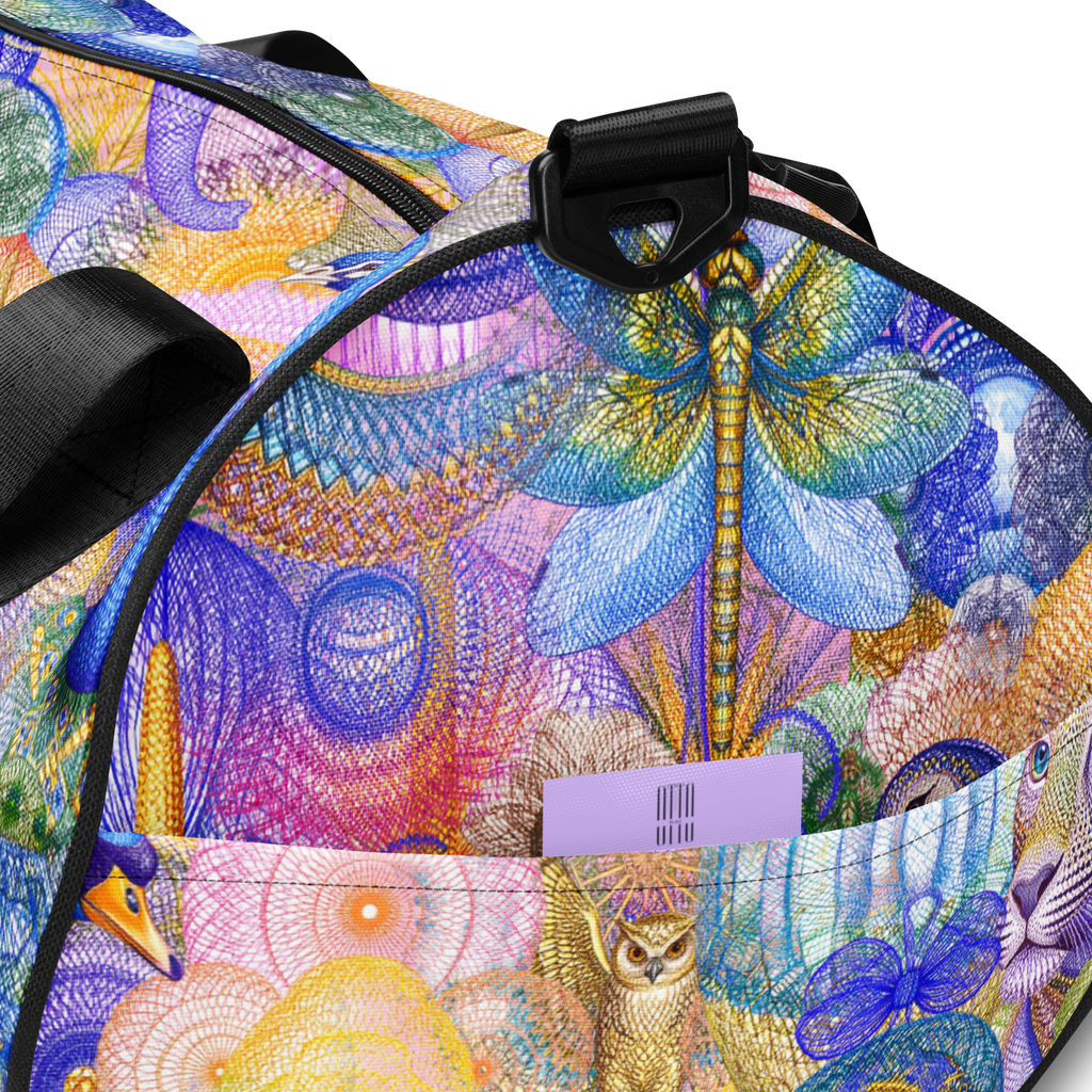 Duffle Bag Peacock Dream | Premium Streetwear Sporttasche Otto Strtwr