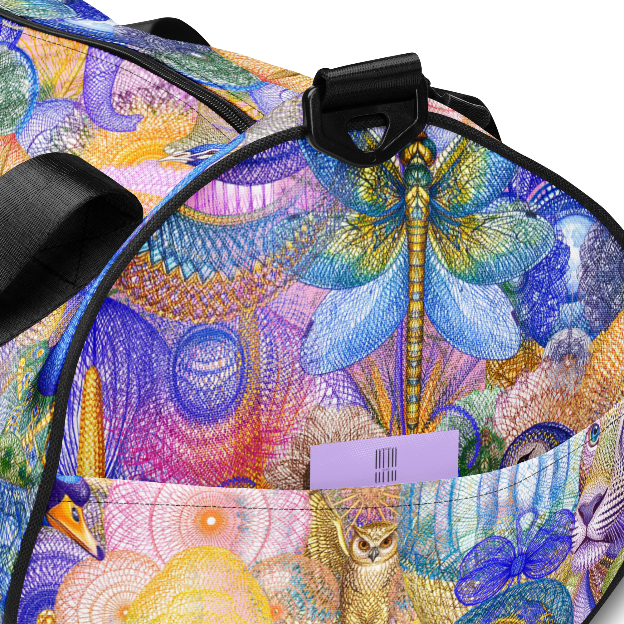 Duffle Bag Peacock Dream | Premium Streetwear Sporttasche Otto Strtwr