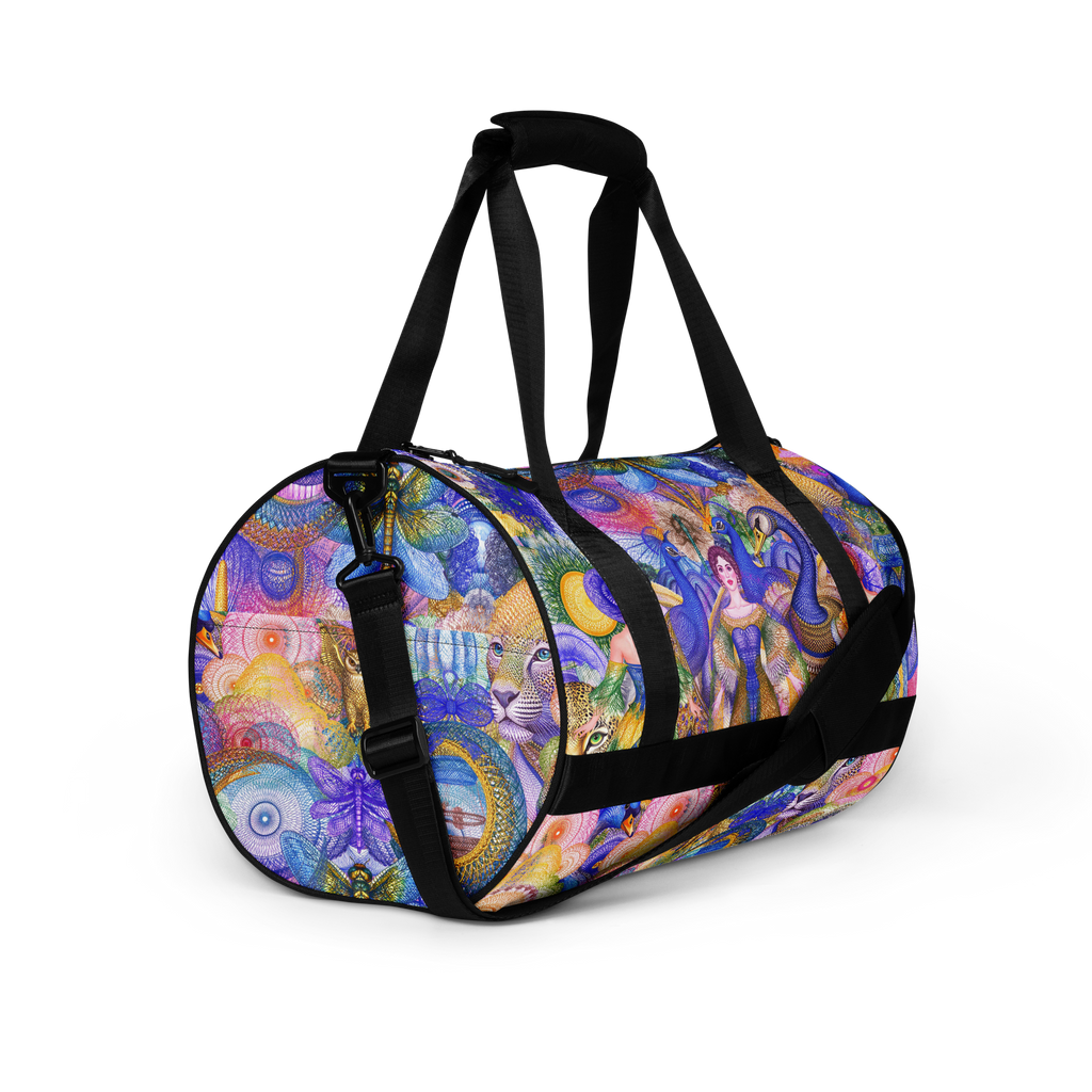 Duffle Bag Peacock Dream | Premium Streetwear Sporttasche Otto Strtwr