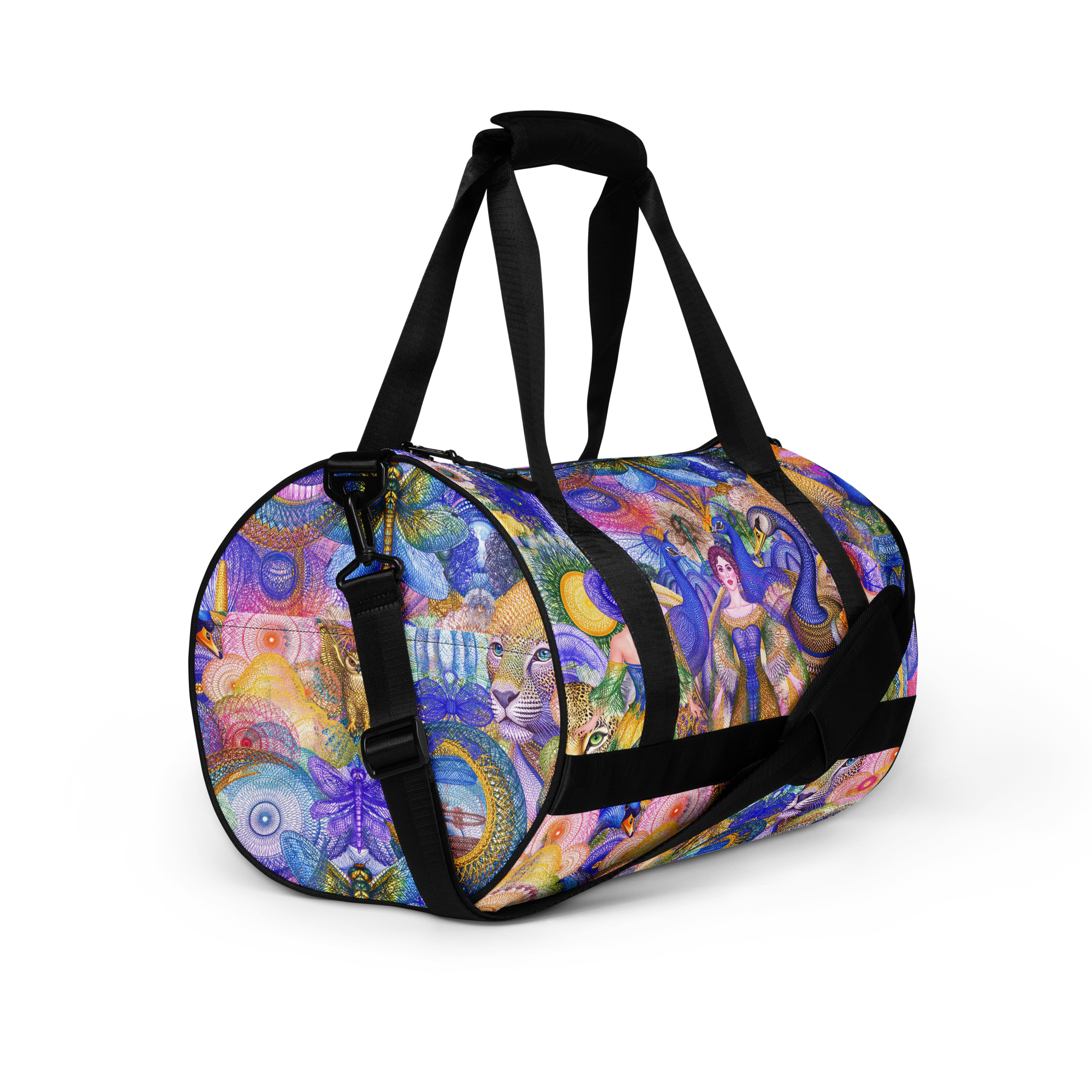 Duffle Bag Peacock Dream | Premium Streetwear Sporttasche Otto Strtwr