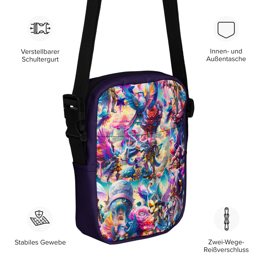 Handy Umhängetasche Surreal Kingdom – Wasserabweisend & Robust | Otto Strtwr Handytasche