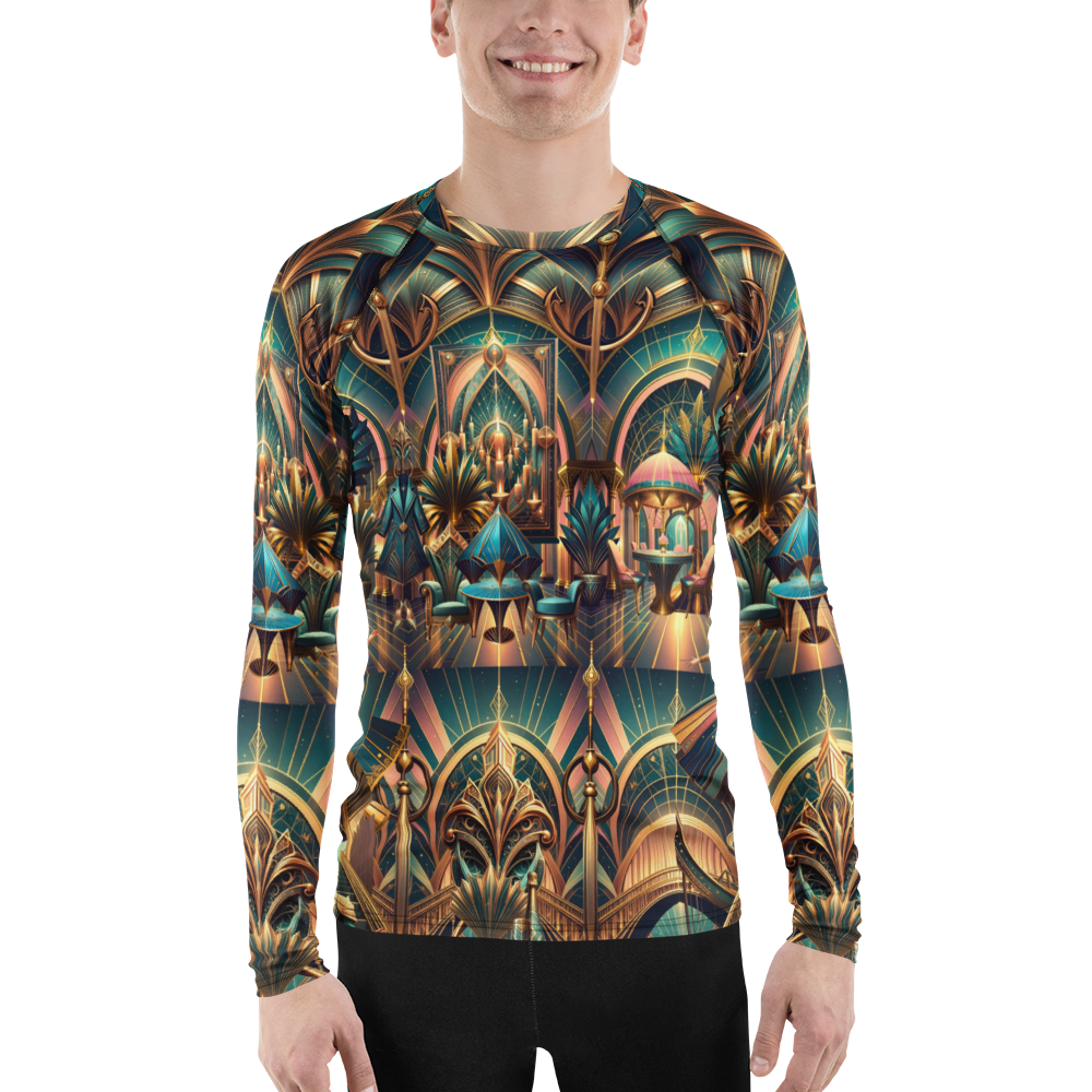 Herren Rash Guard Dancer’s Palace – 4-wege-stretch & Uv-schutz | Otto Strtwr Sport Trikot