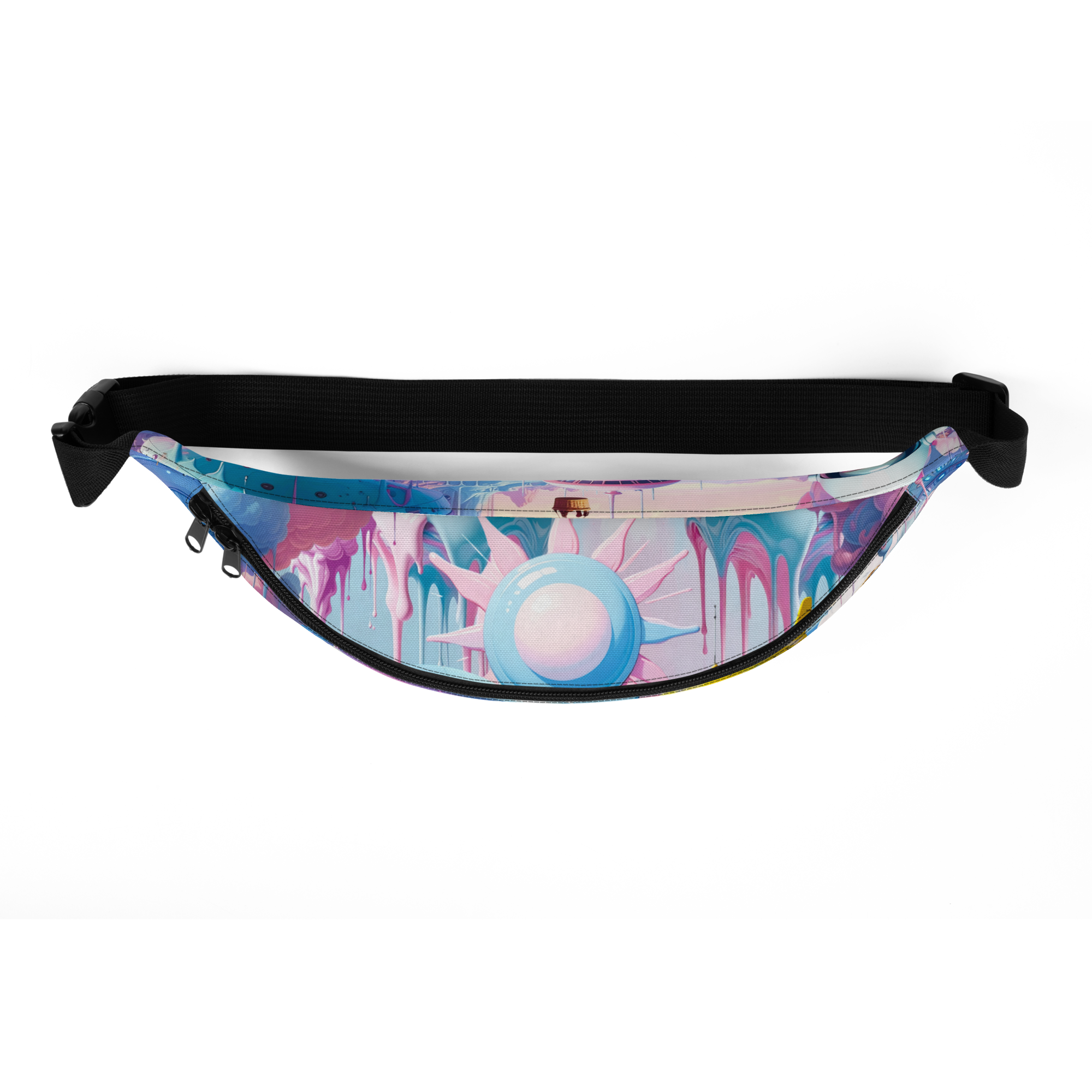 Hip Bag Light Blue Planet | Premium Streetwear Otto Strtwr